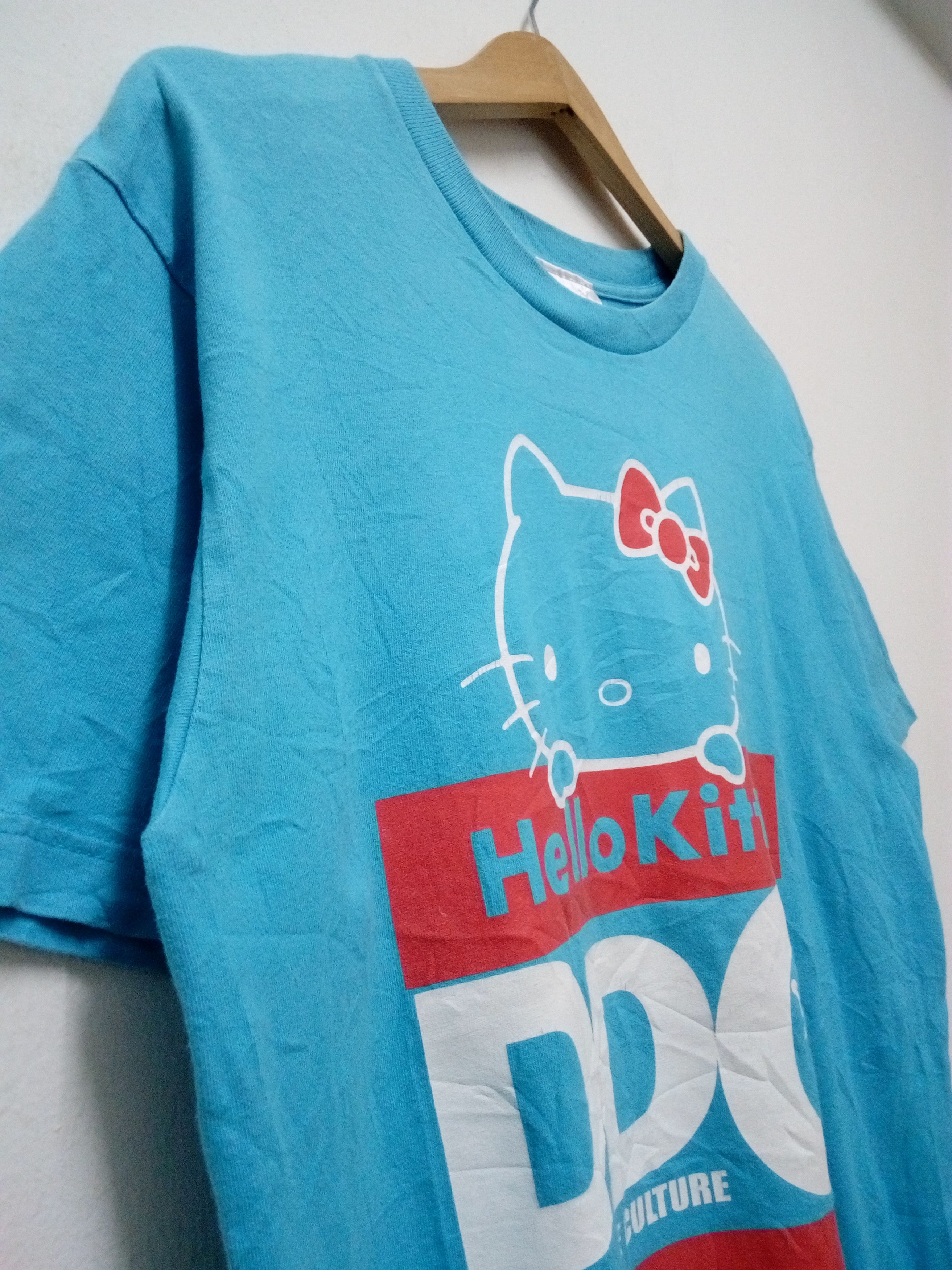 Japanese Brand VINTAGE HELLO KITTY T-SHIRT Size US L / EU 52-54 / 3 - 4 Thumbnail