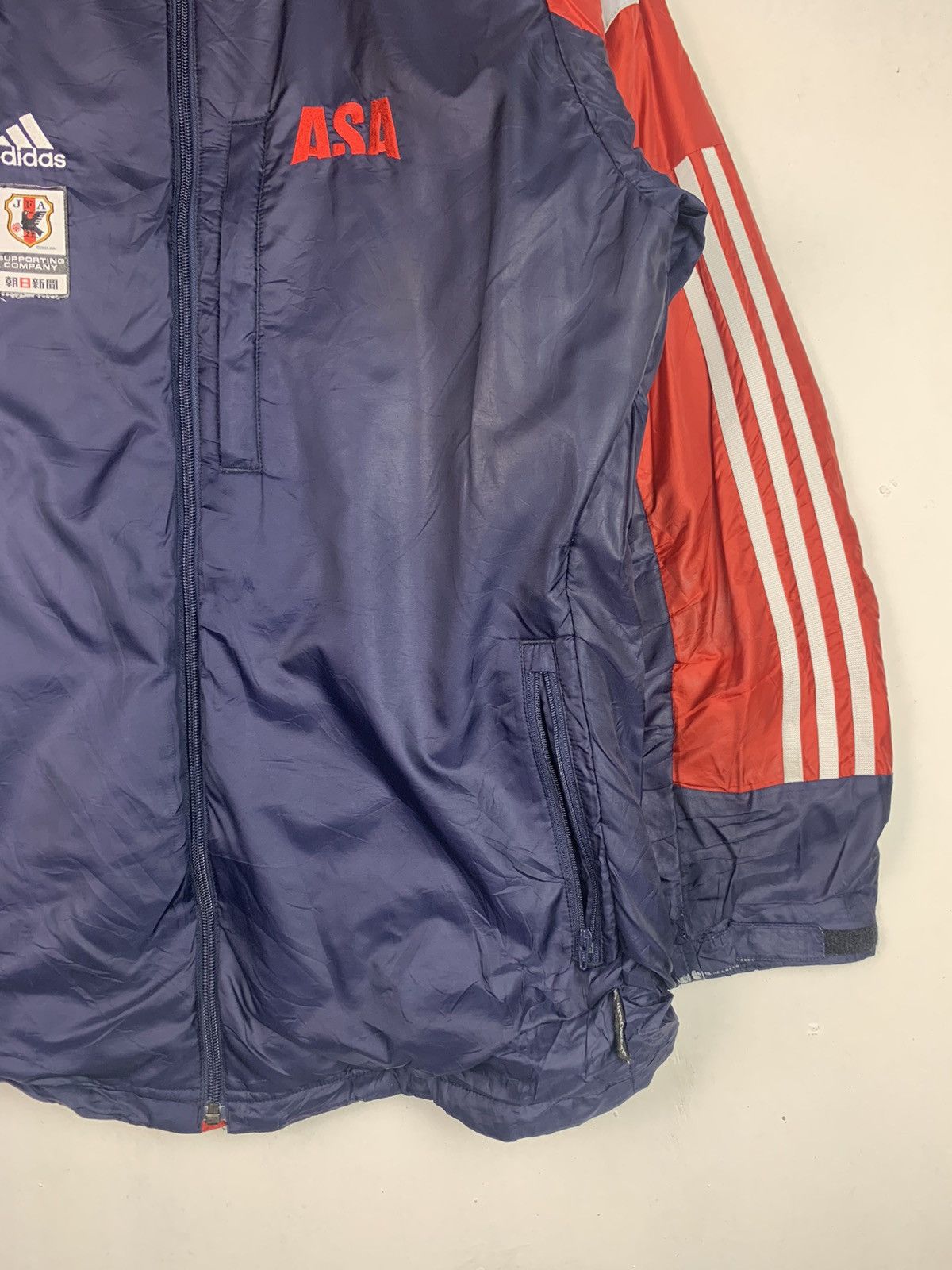 Adidas × Vintage Vintage Adidas Full Zipp Jacket Size US L / EU 52-54 / 3 - 4 Thumbnail