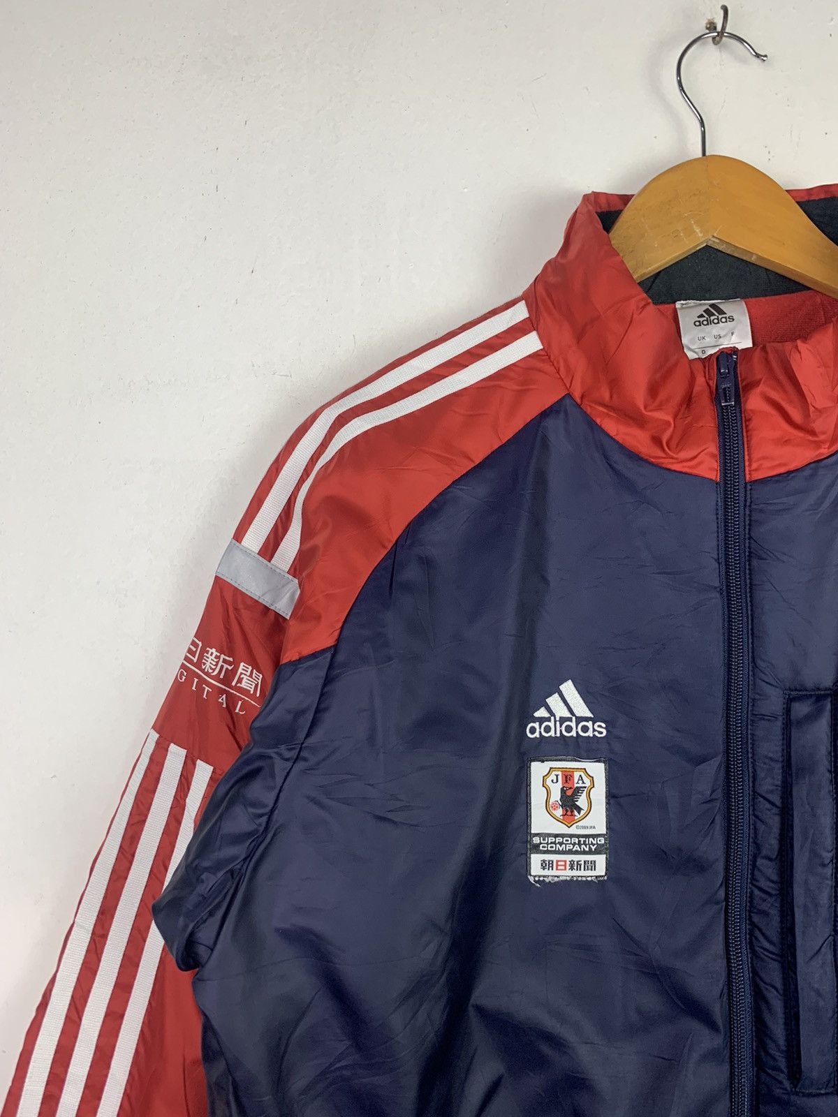 Adidas × Vintage Vintage Adidas Full Zipp Jacket Size US L / EU 52-54 / 3 - 5 Thumbnail