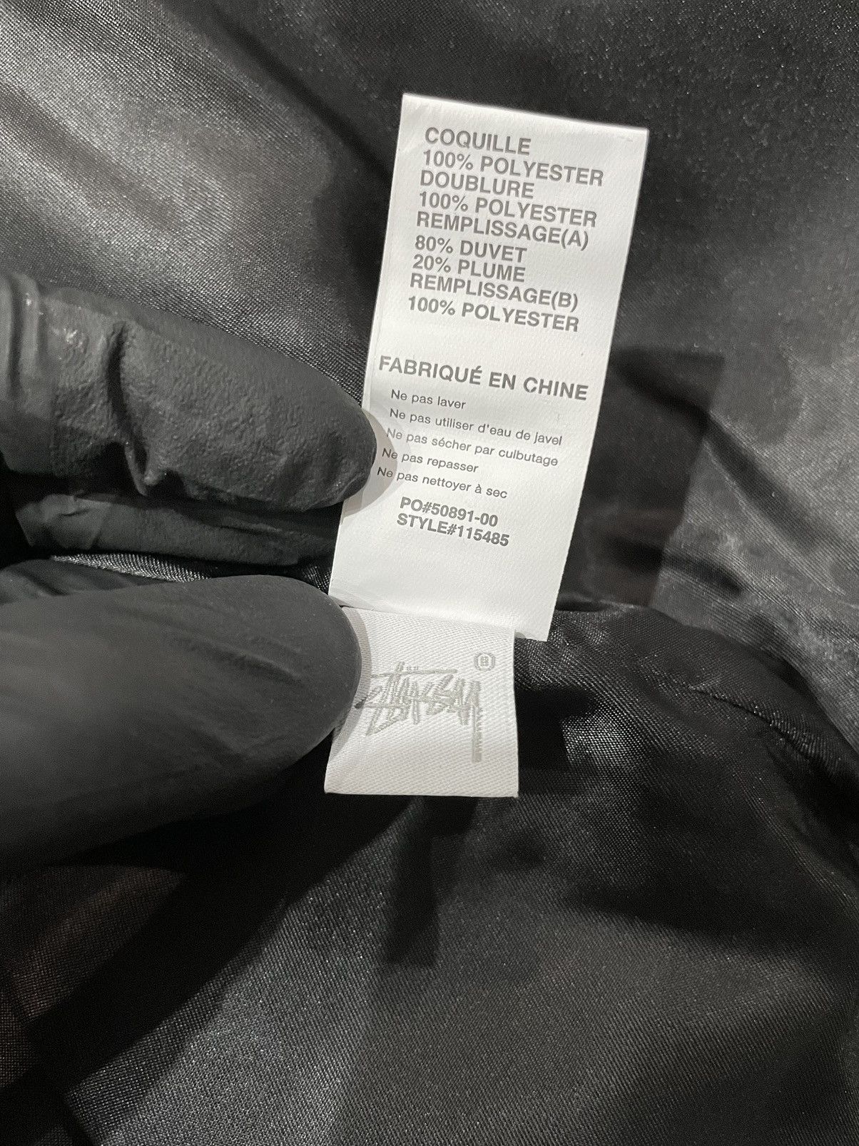 Stussy 2019 Stussy Patchwork Puff Down Jacket Size US L / EU 52-54 / 3 - 11 Thumbnail