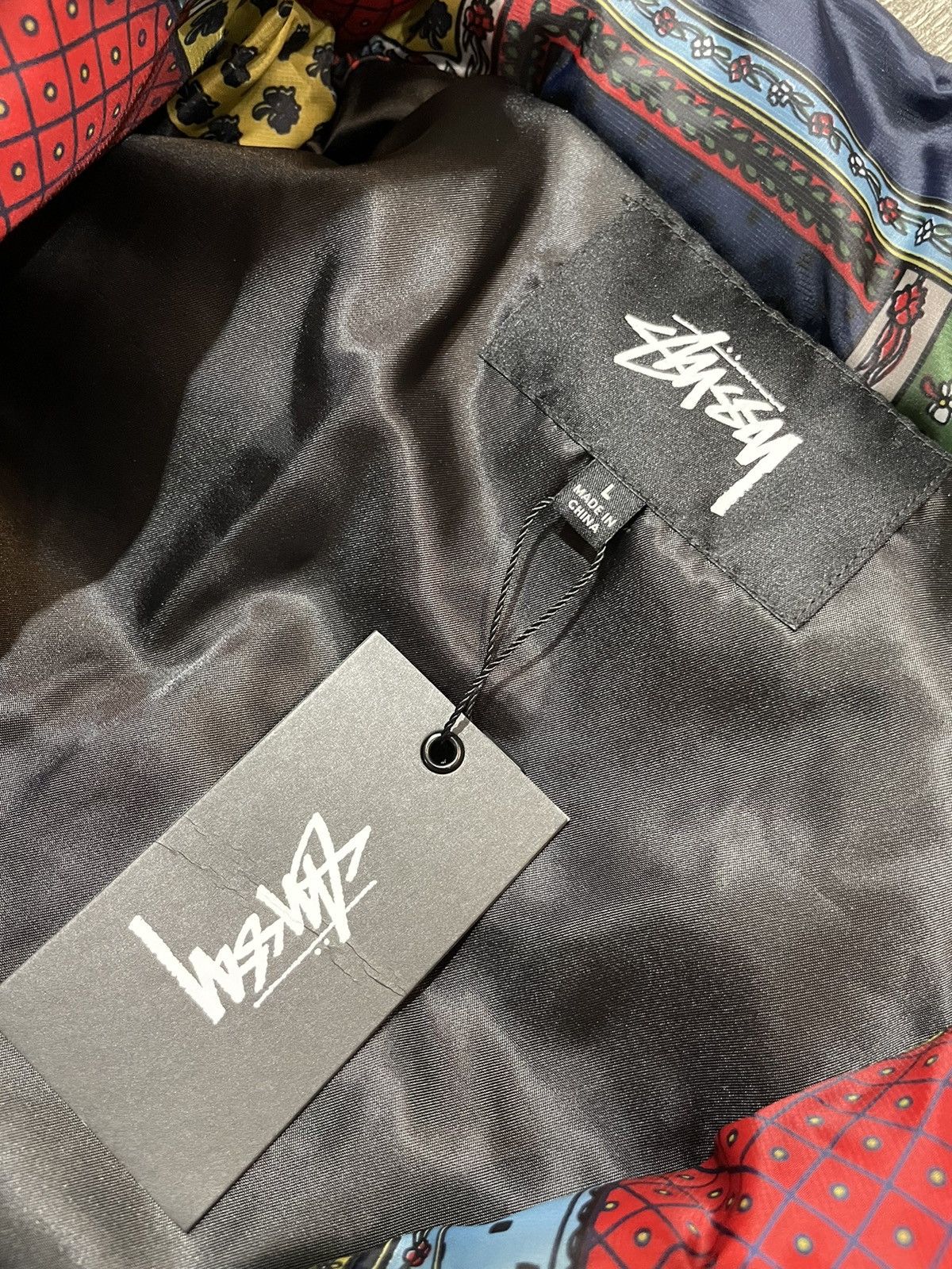 Stussy 2019 Stussy Patchwork Puff Down Jacket Size US L / EU 52-54 / 3 - 9 Thumbnail