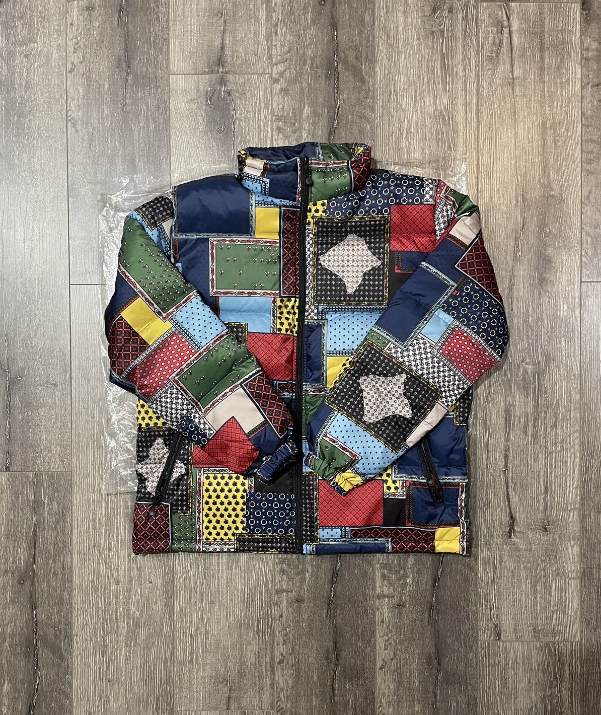 Stussy Patchwork Puffer Jacket - www.bmplast.pe