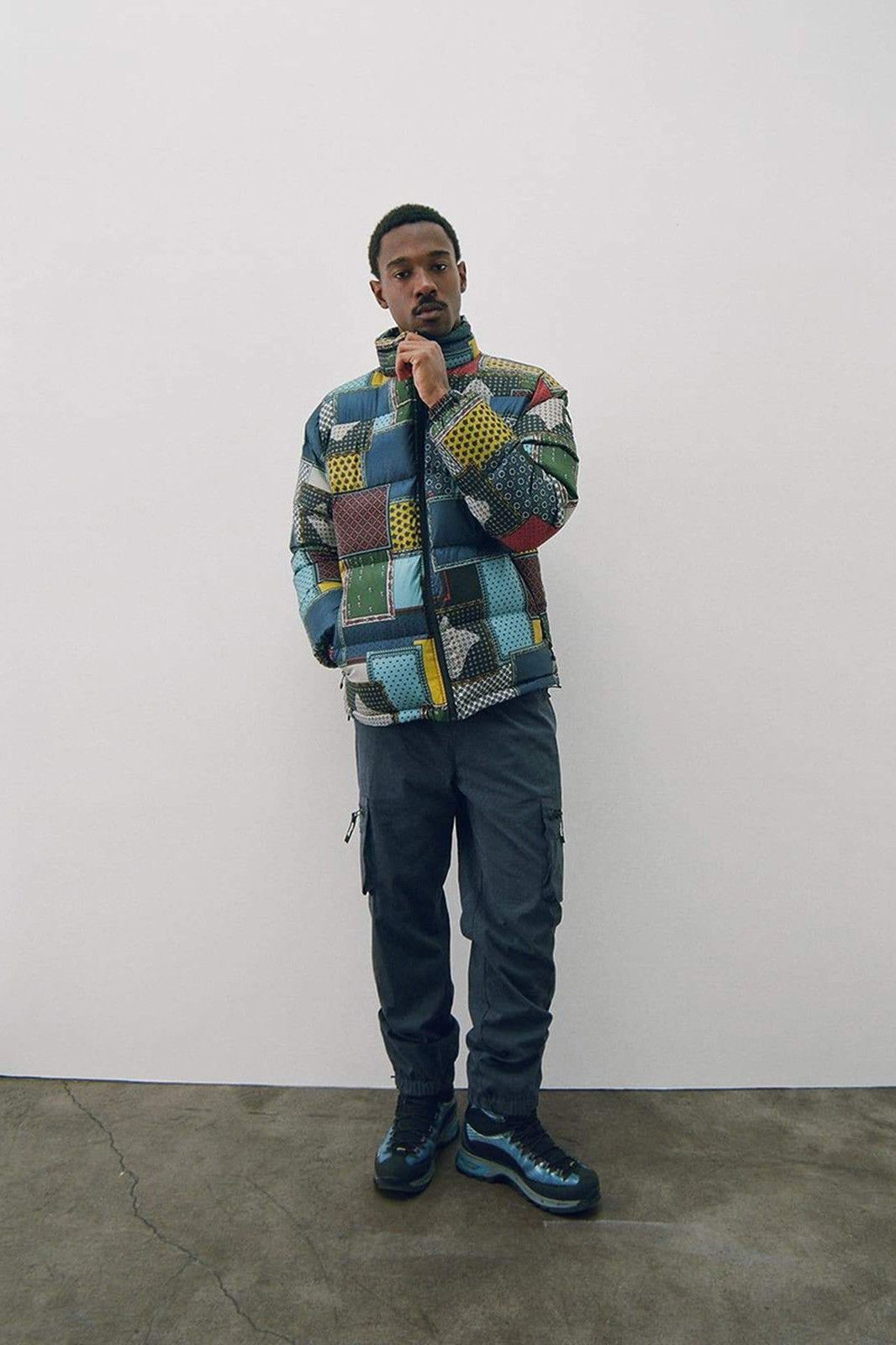 Stussy 2019 Stussy Patchwork Puff Down Jacket Size US L / EU 52-54 / 3 - 1 Thumbnail