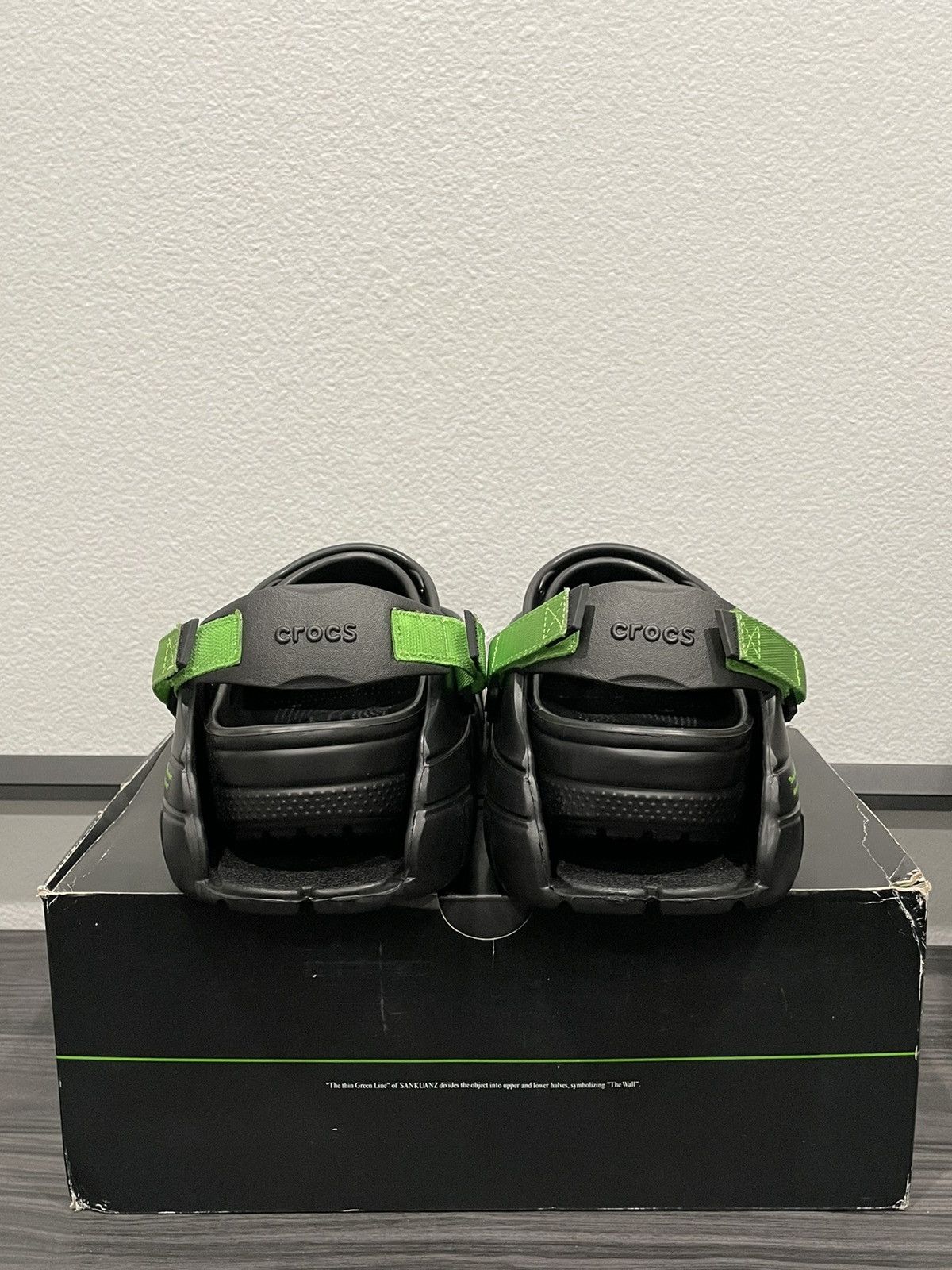 Crocs Sankuanz x Crocs black sz9 Size US 9 / EU 42 - 6 Thumbnail