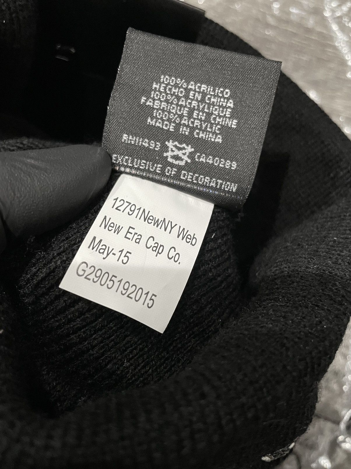 Supreme OG Supreme FW15 New Era Box Logo Beanie Cap Size ONE SIZE - 7 Thumbnail