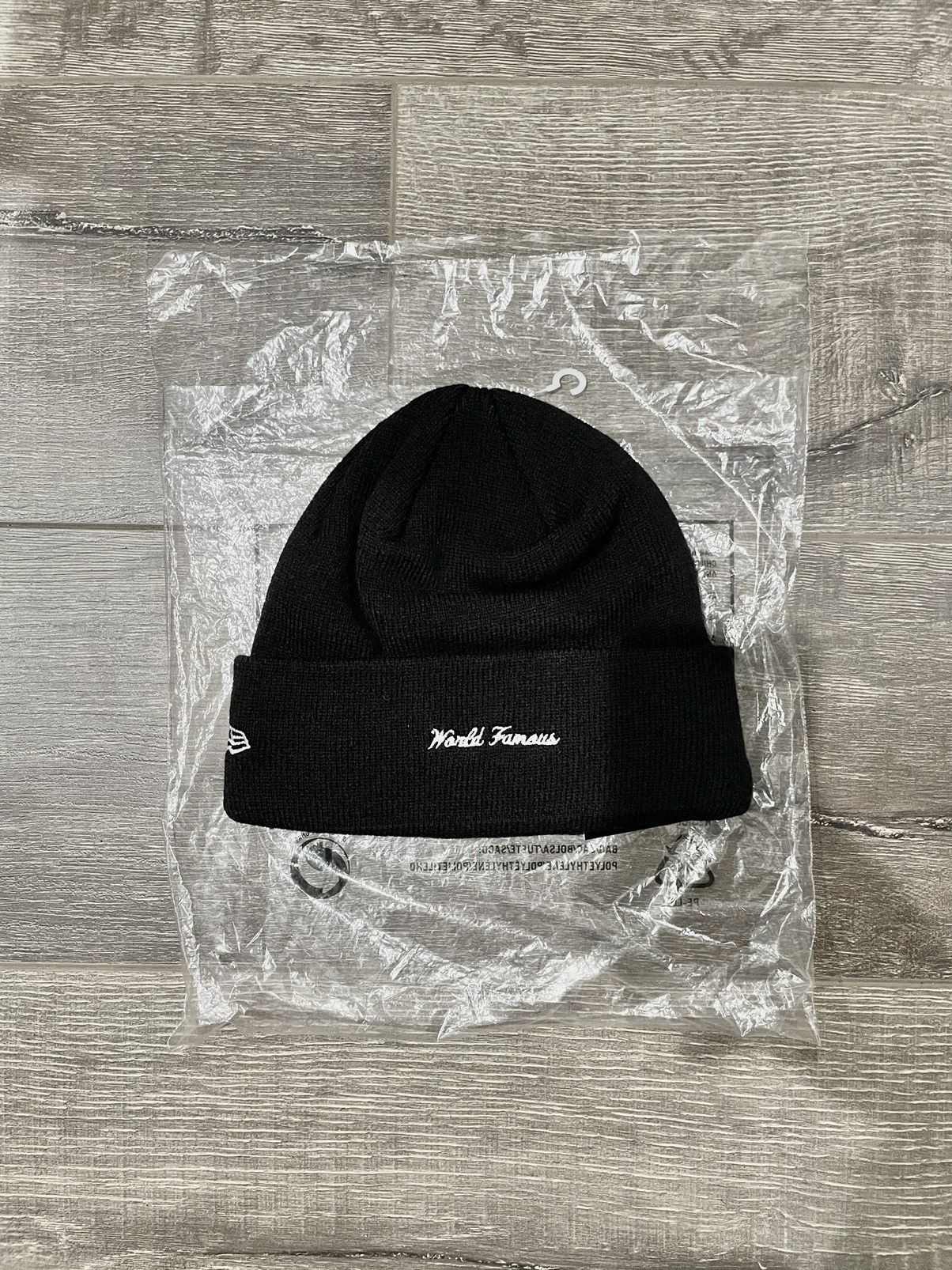 Supreme OG Supreme FW15 New Era Box Logo Beanie Cap Size ONE SIZE - 2 Thumbnail