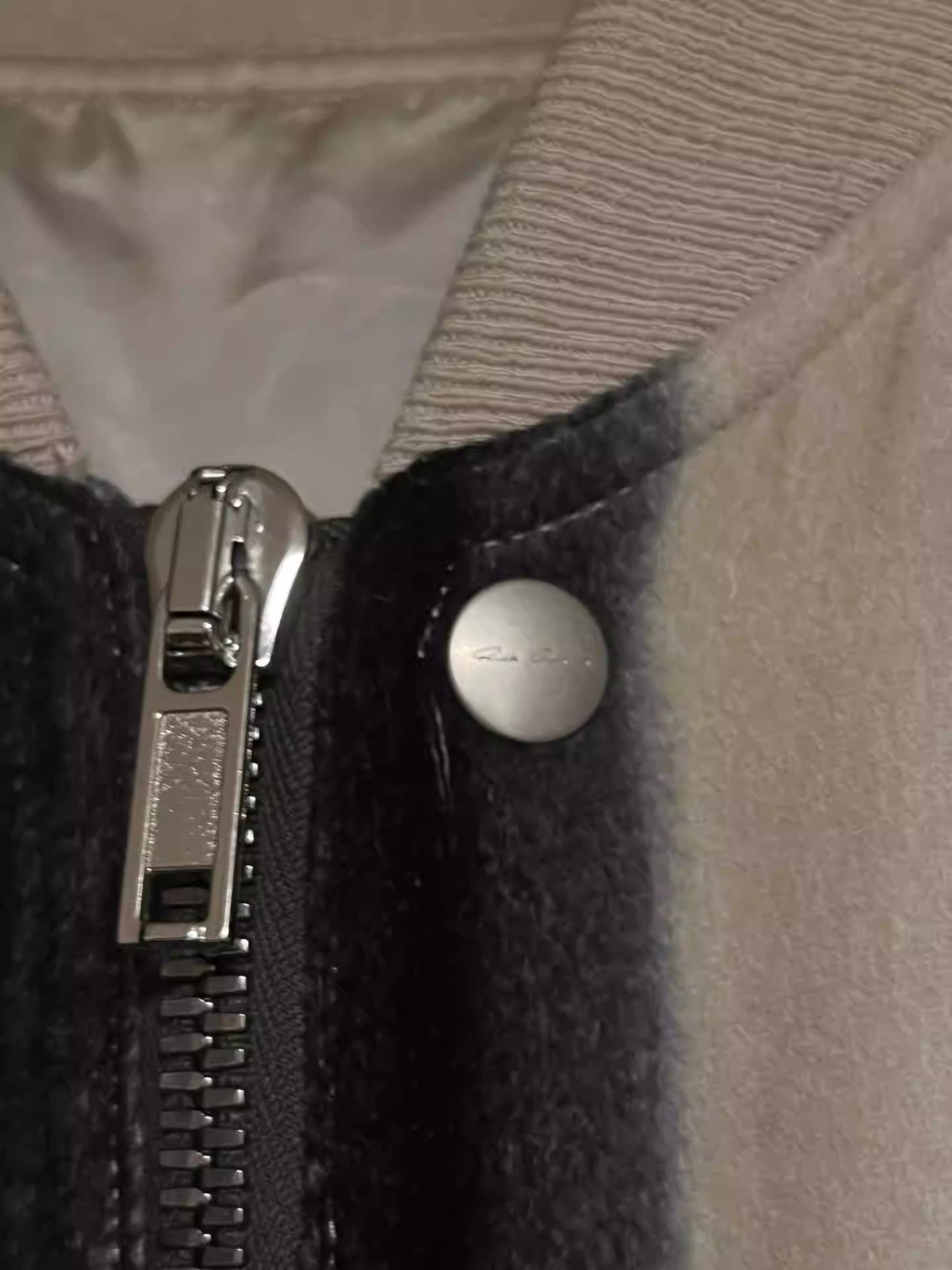 Rick Owens Rick Owens 22fw mainline velor jacket Size US M / EU 48-50 / 2 - 5 Thumbnail