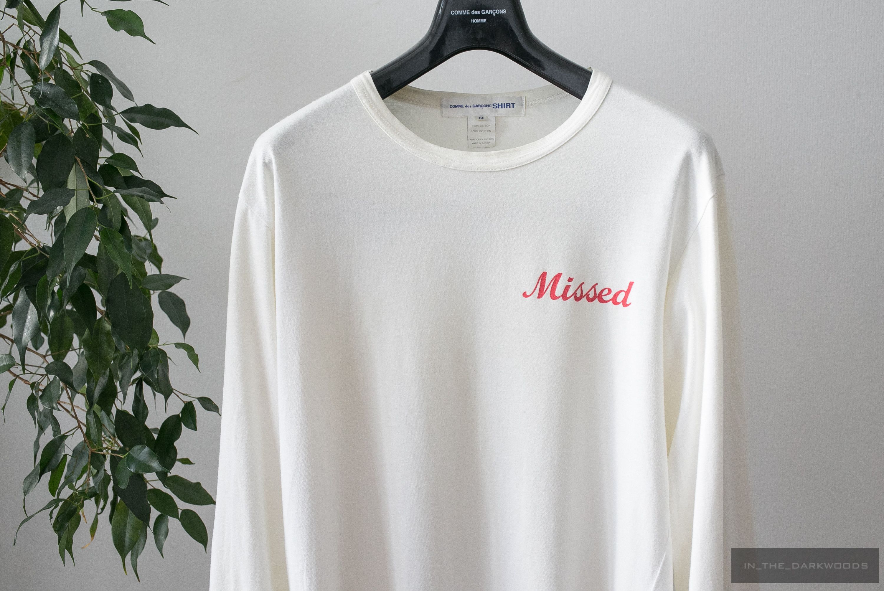 Comme des Garcons Homme cotton longsleeve Size US M / EU 48-50 / 2 - 2 Thumbnail