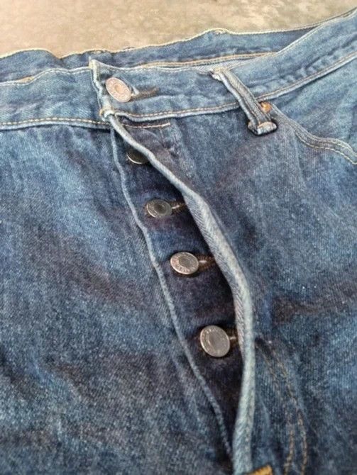 Levi's Vintage Levi's 501 Straight Leg Jeans 38x30 Size US 38 / EU 54 - 5 Thumbnail