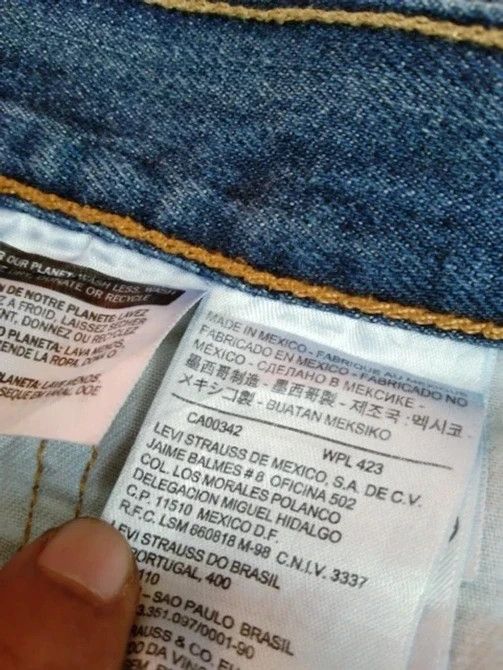 Levi's Vintage Levi's 501 Straight Leg Jeans 38x30 Size US 38 / EU 54 - 7 Thumbnail