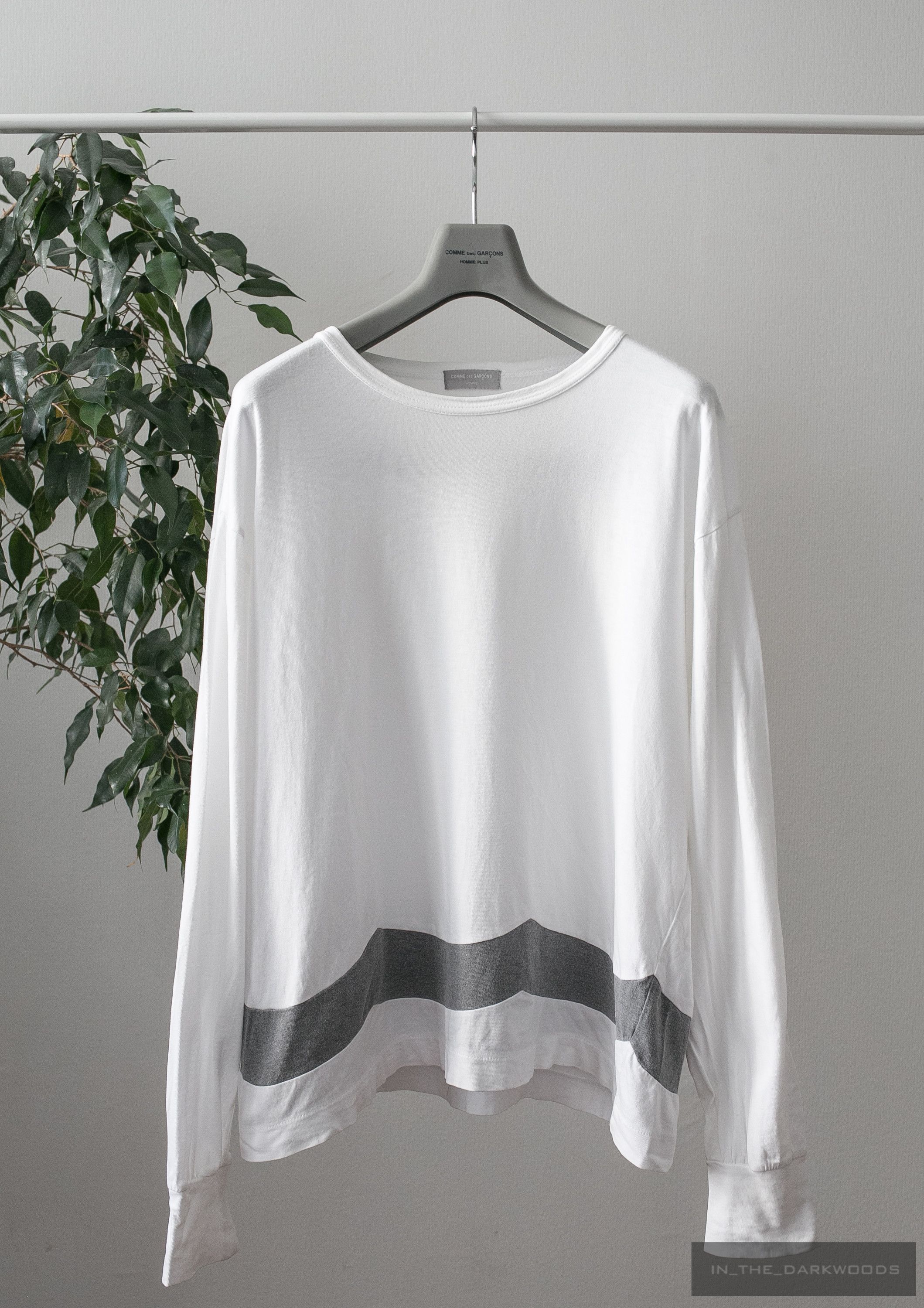 Comme des Garcons Homme vintage cotton longsleeve Size US S / EU 44-46 / 1 - 1 Thumbnail