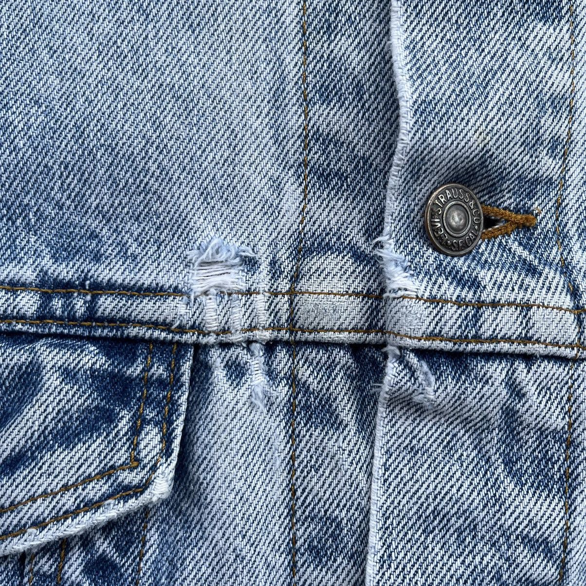 Levi's × Vintage Vintage 80’s 90’s Levis Denim Jacket Size US L / EU 52-54 / 3 - 22 Thumbnail