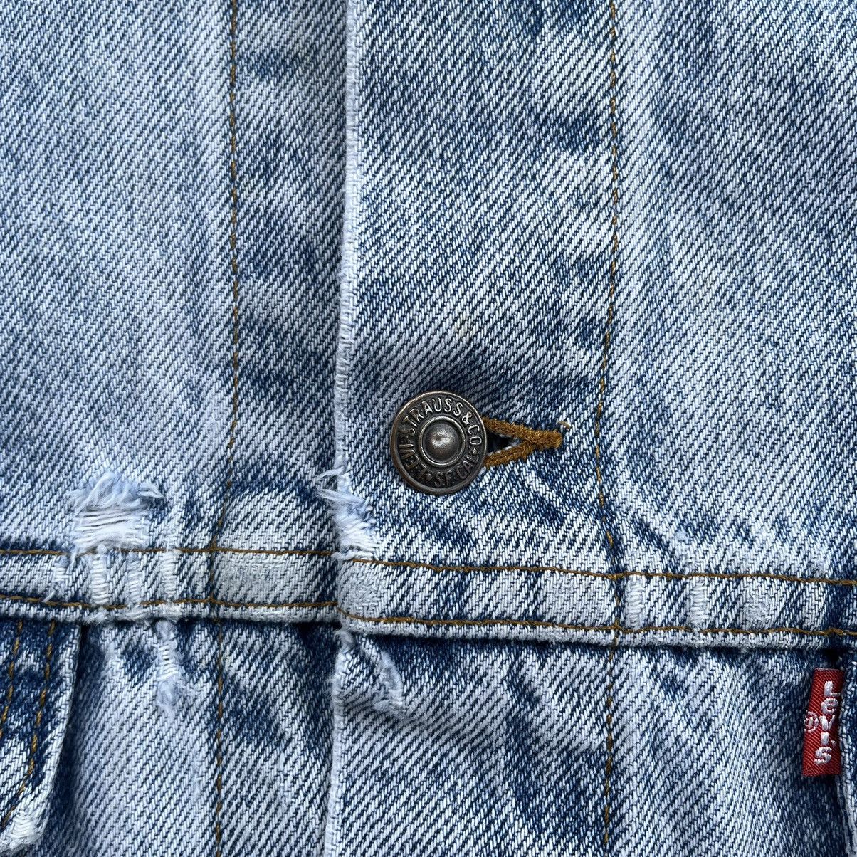 Levi's × Vintage Vintage 80’s 90’s Levis Denim Jacket Size US L / EU 52-54 / 3 - 5 Thumbnail