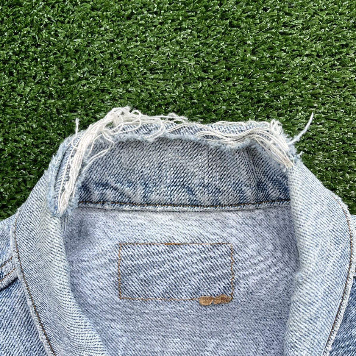 Levi's × Vintage Vintage 80’s 90’s Levis Denim Jacket Size US L / EU 52-54 / 3 - 16 Thumbnail
