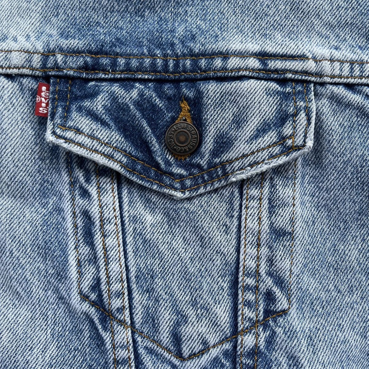 Levi's × Vintage Vintage 80’s 90’s Levis Denim Jacket Size US L / EU 52-54 / 3 - 4 Thumbnail