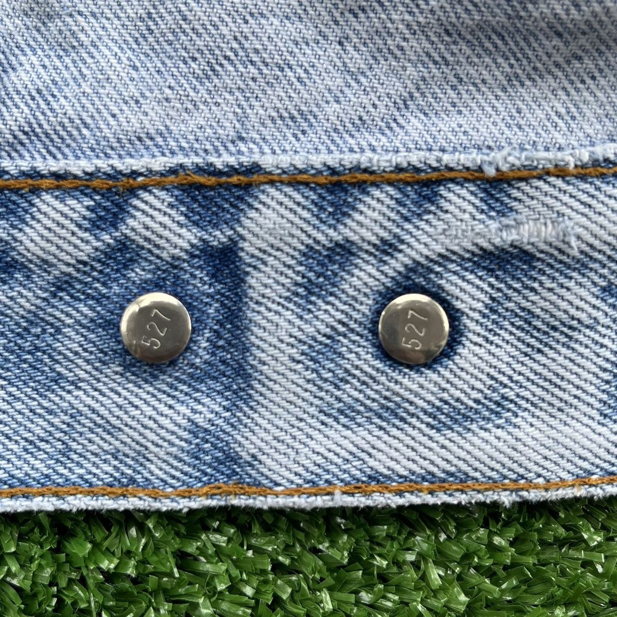 Levi's × Vintage Vintage 80’s 90’s Levis Denim Jacket Size US L / EU 52-54 / 3 - 14 Thumbnail