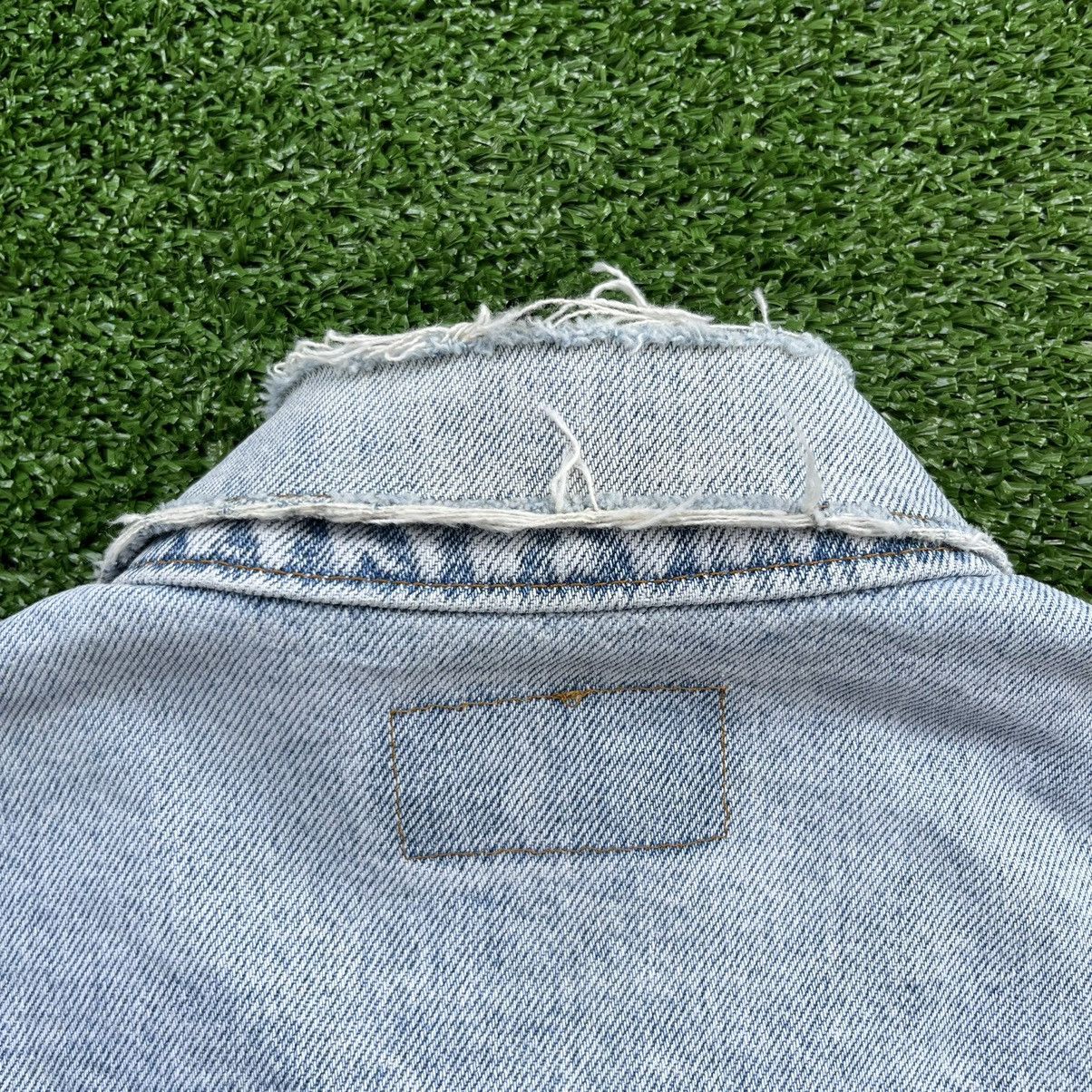 Levi's × Vintage Vintage 80’s 90’s Levis Denim Jacket Size US L / EU 52-54 / 3 - 17 Thumbnail