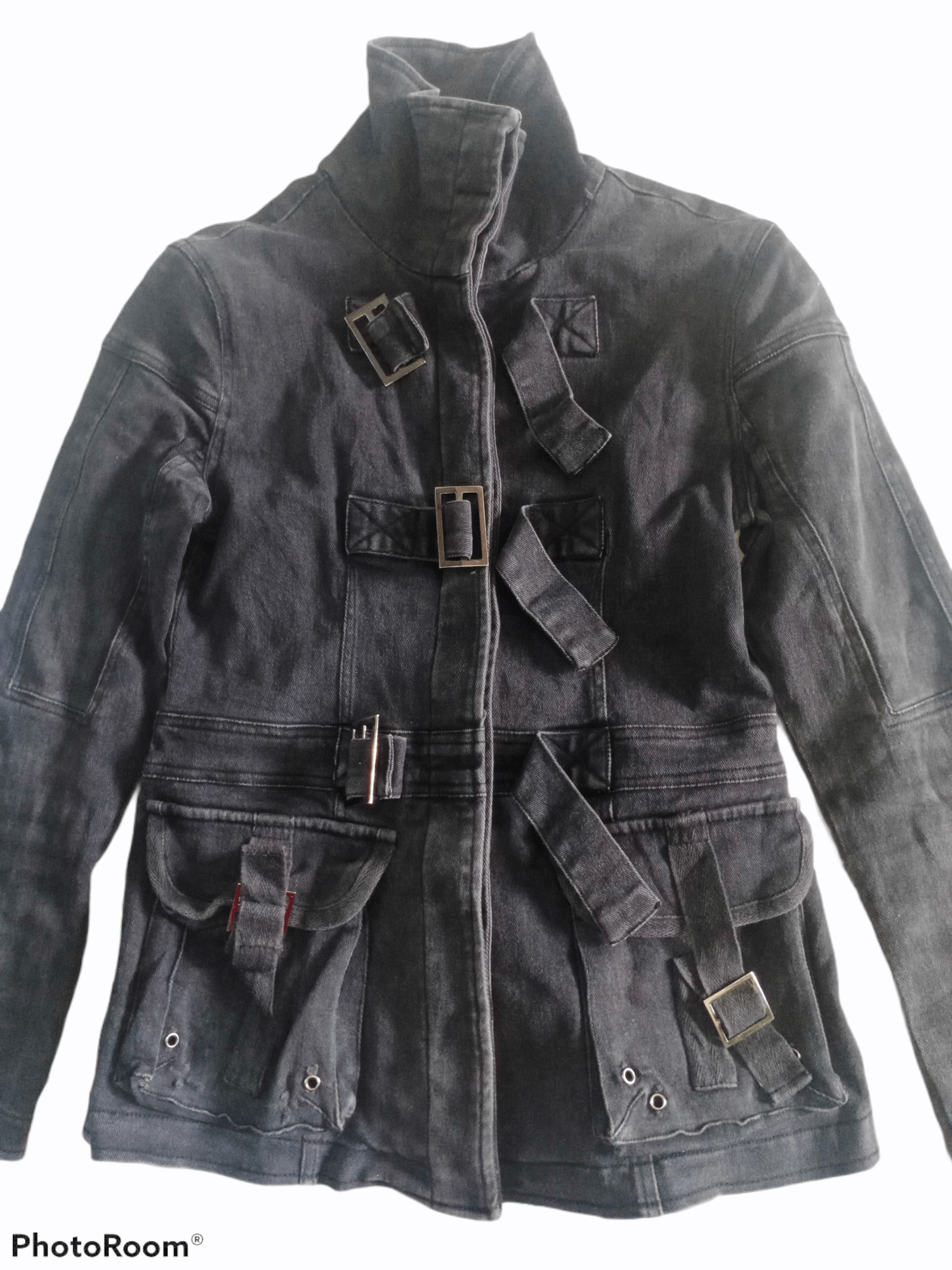 DKNY DKNY x Seditionaries Ladies/Girl Denim Bondage Jacket Size ONE SIZE - 5 Thumbnail