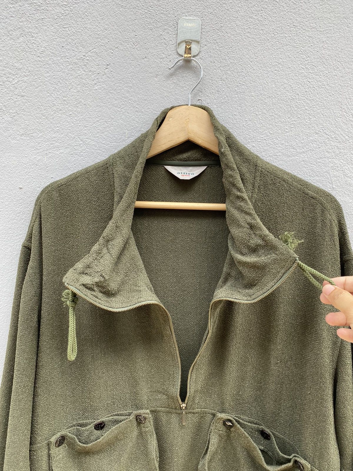 20471120 💥RARE DESIGN💥 “Attivo Spazio” Half Zip Detachable Pockets Size US L / EU 52-54 / 3 - 6 Thumbnail