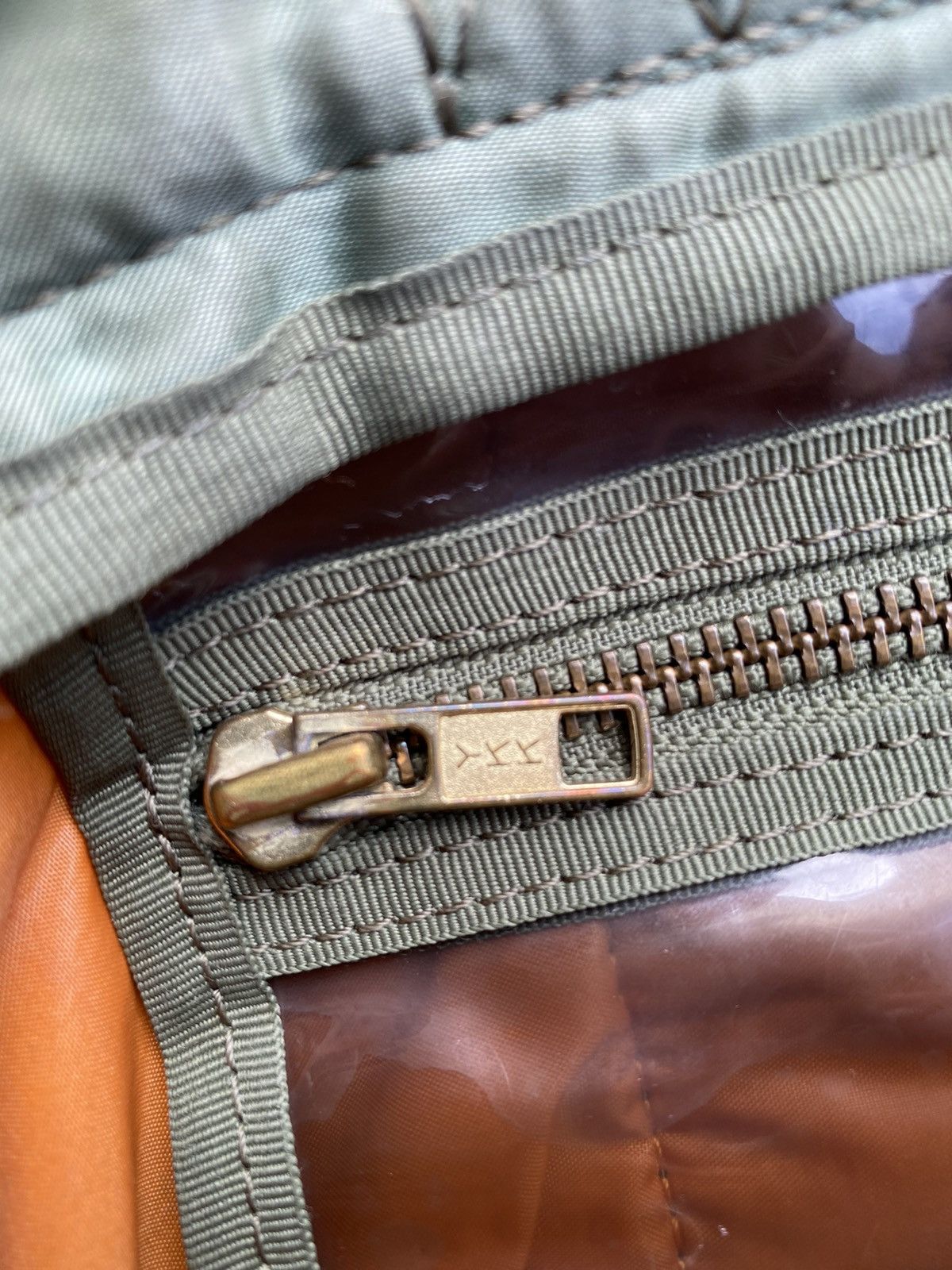Head Porter 💥PORTER YOSHIDA & Co. Tanker Nylon Totebag Rare Army Green Size ONE SIZE - 10 Thumbnail