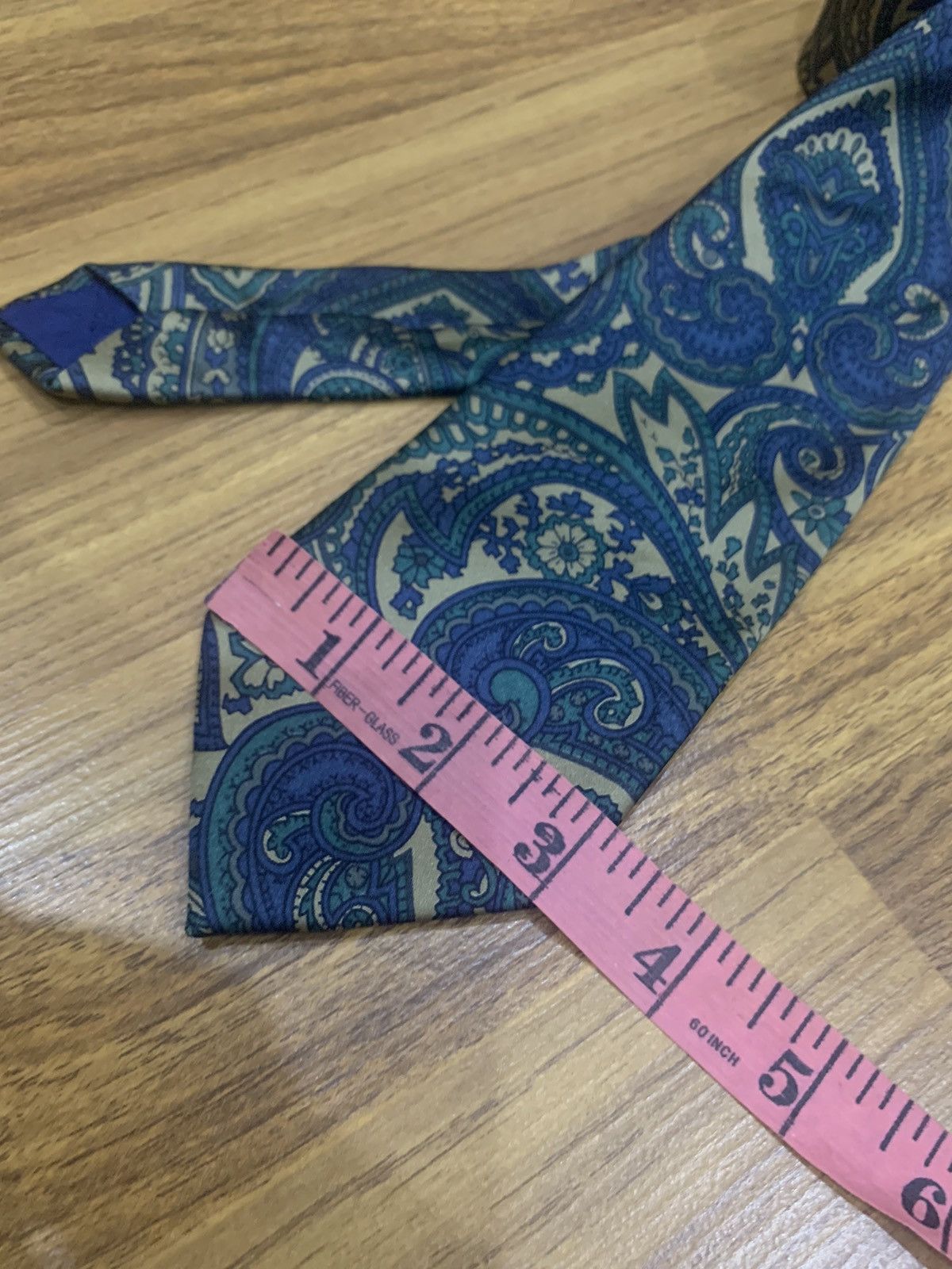 Balenciaga VINTAGE BALENCIAGA PAISLEY NECK TIE Size ONE SIZE - 2 Thumbnail