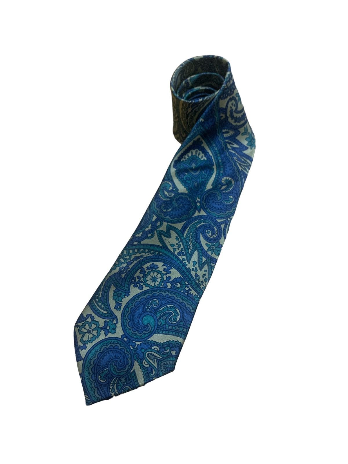 Balenciaga VINTAGE BALENCIAGA PAISLEY NECK TIE Size ONE SIZE - 1 Thumbnail