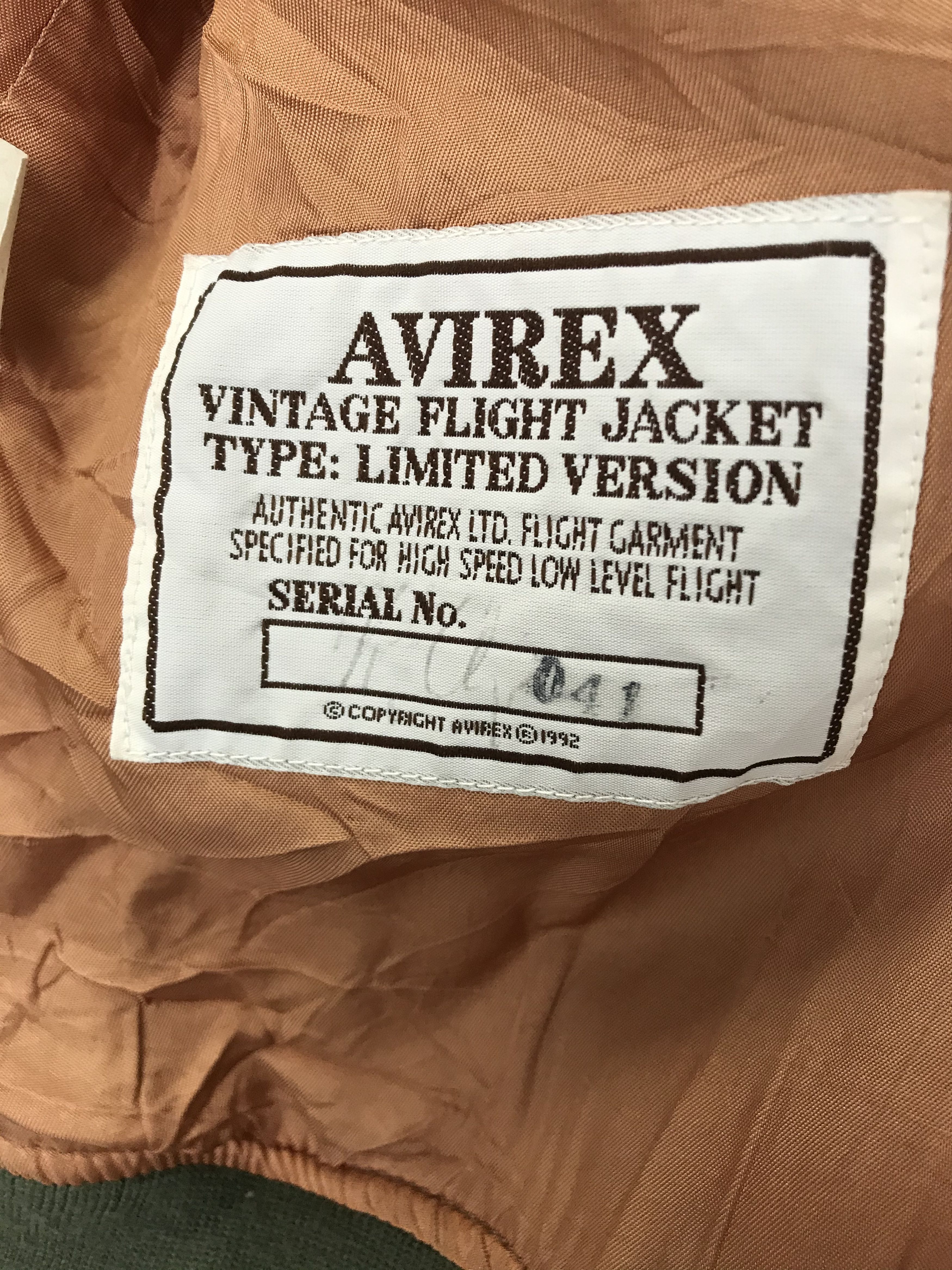 Avirex Vintage Avirex bomber jacket VF 117 Vietnam Size US XL / EU 56 / 4 - 12 Thumbnail