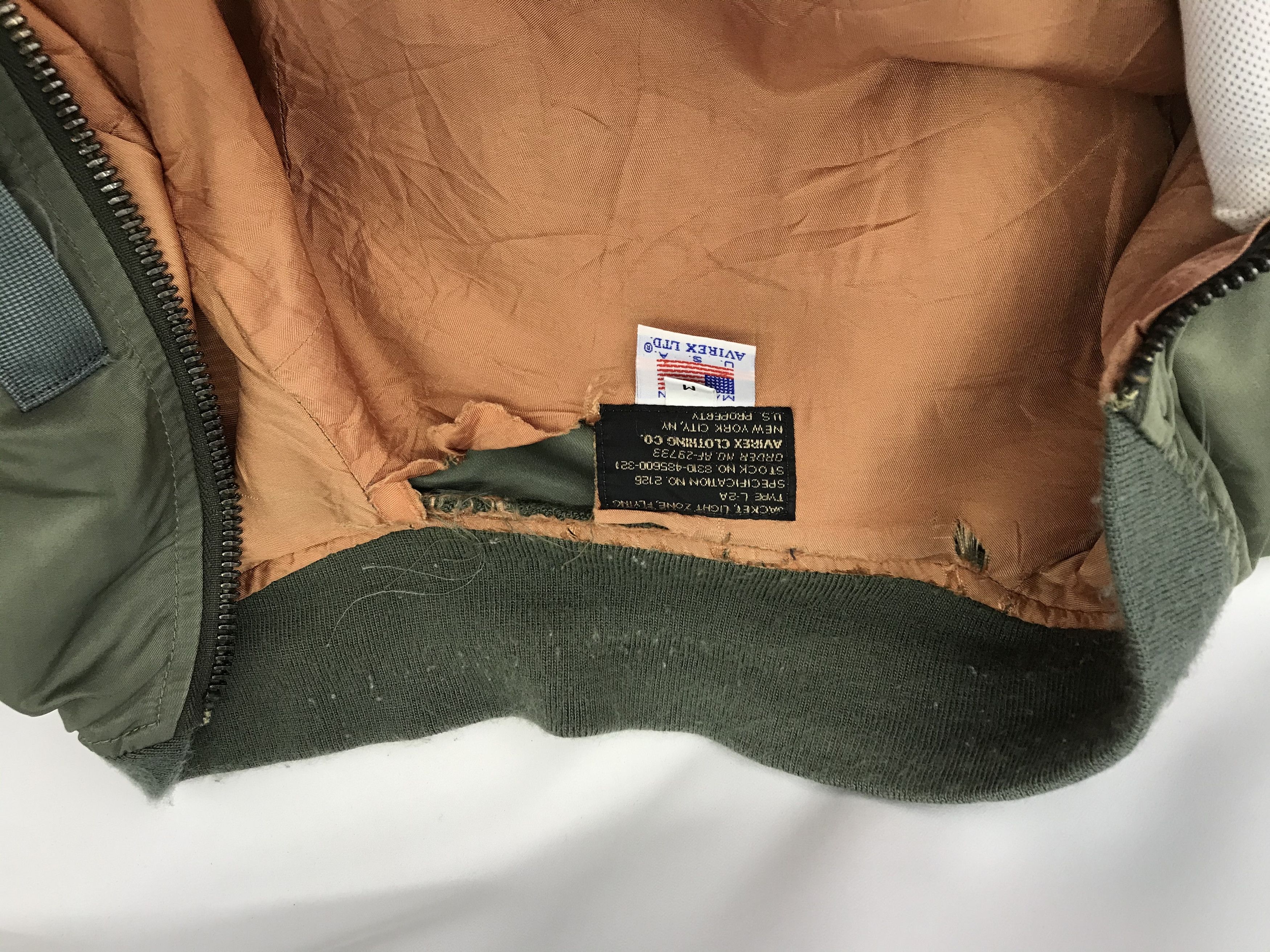 Avirex Vintage Avirex bomber jacket VF 117 Vietnam Size US XL / EU 56 / 4 - 14 Thumbnail