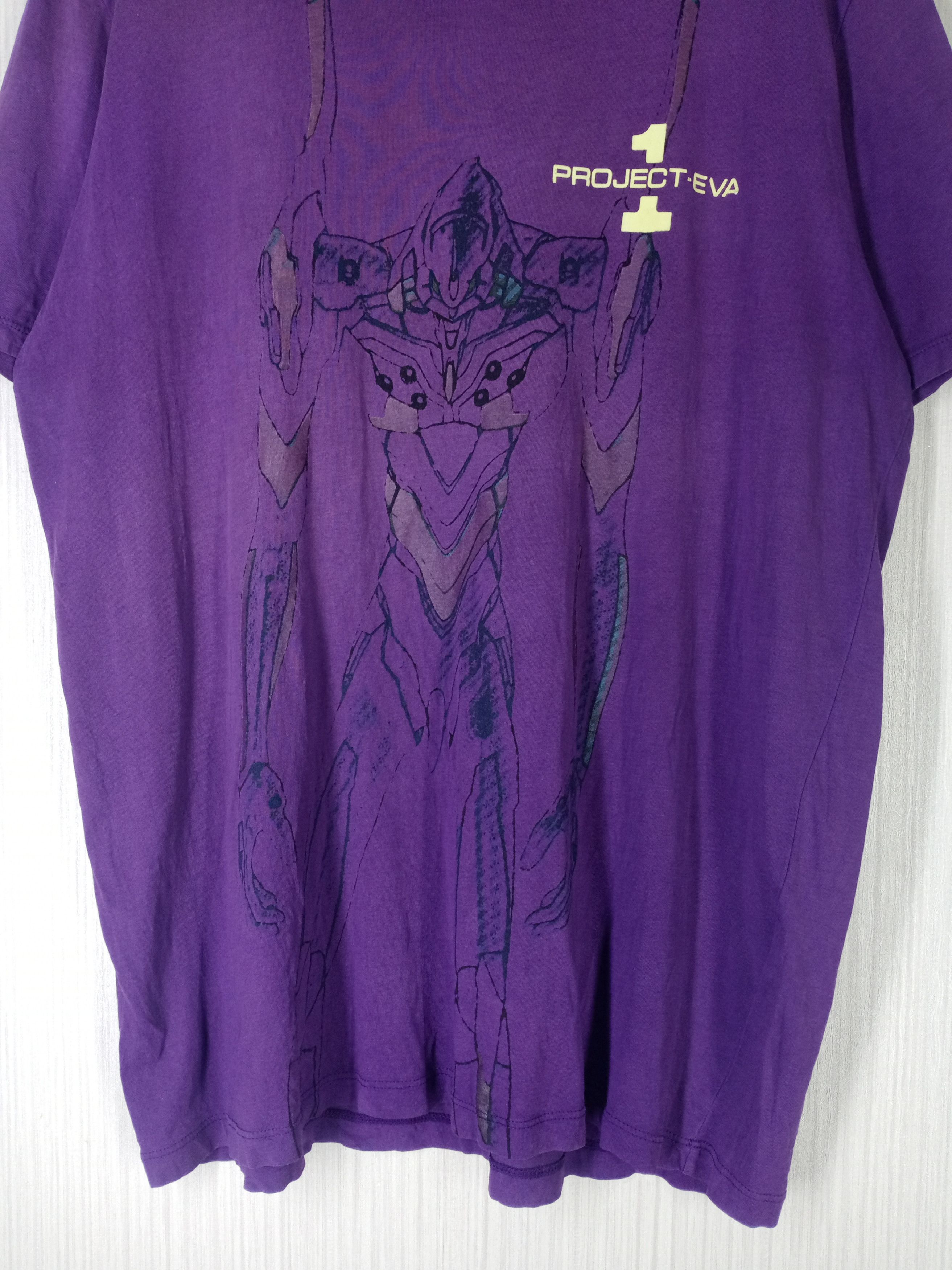 Anime NEON GENESIS EVANGELION Project 1 Anime Manga Tshirt Size US XL / EU 56 / 4 - 4 Thumbnail