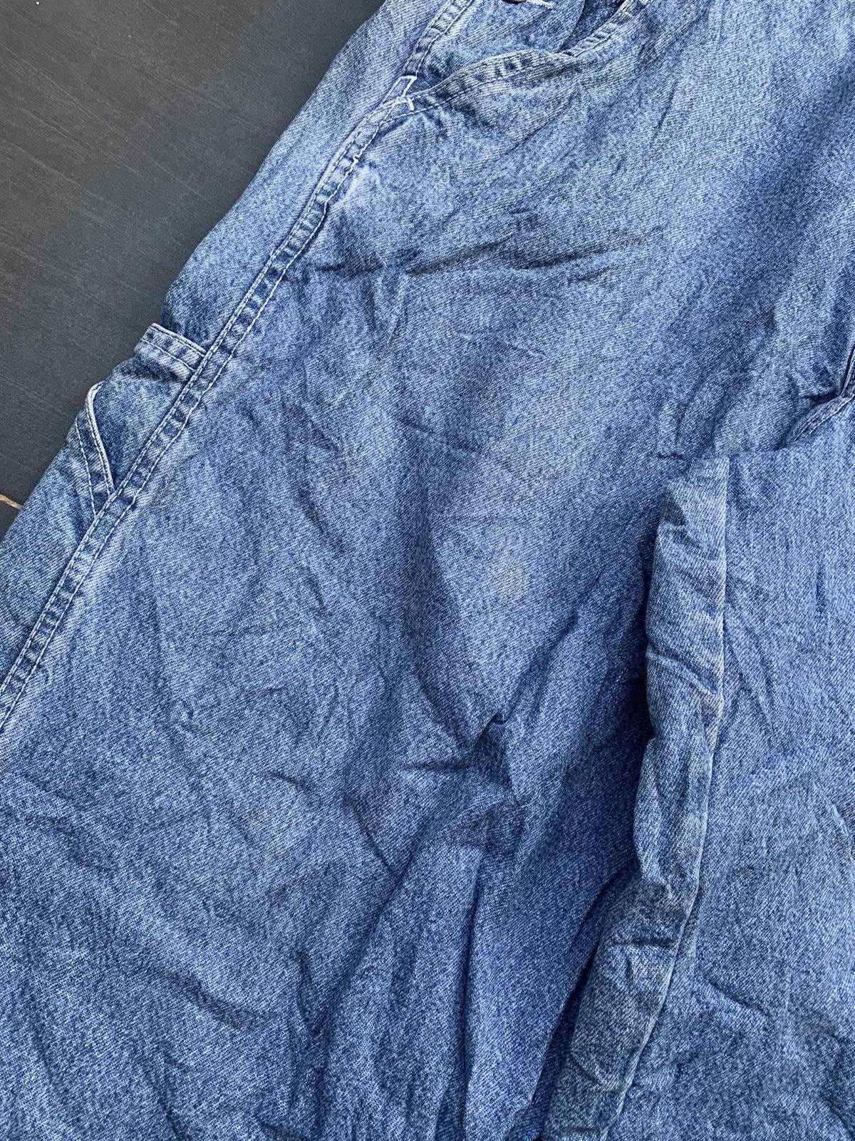 Japanese Brand × Vintage Blue Mountain Overall Denim Size US 27 - 9 Thumbnail