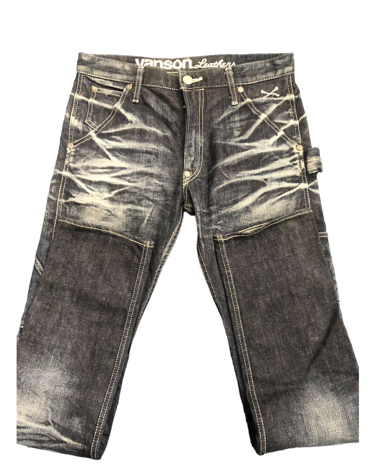 Beauty Beast Vanson Leather Jeans Size US 33 - 4 Thumbnail