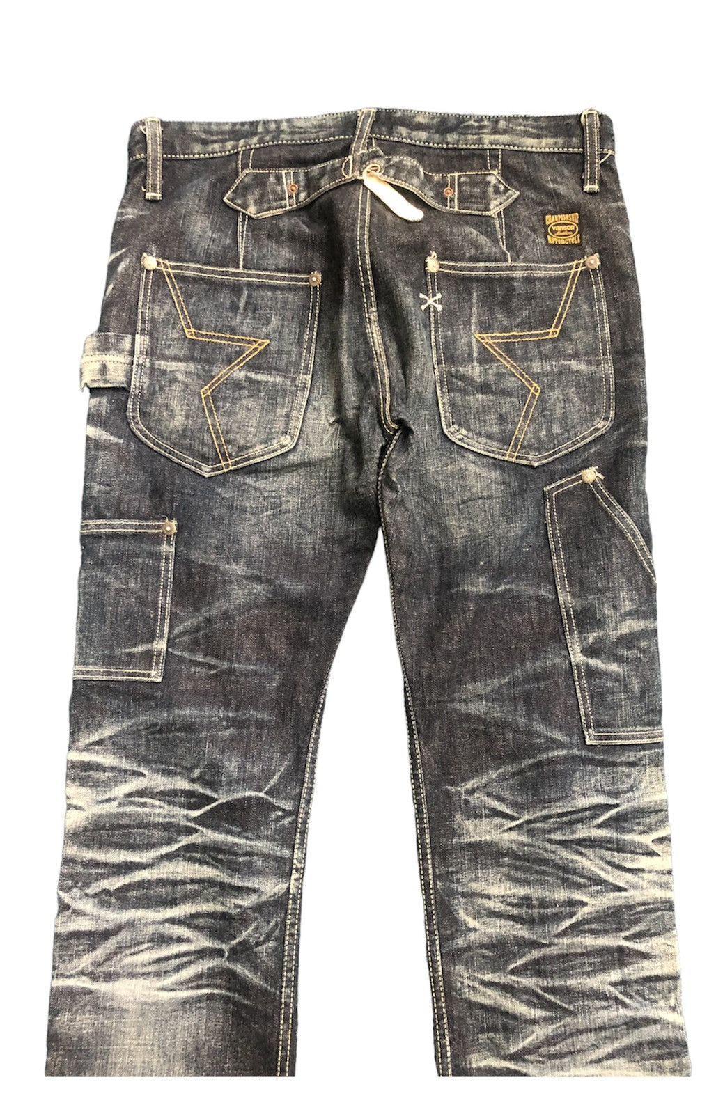 Beauty Beast Vanson Leather Jeans Size US 33 - 5 Thumbnail