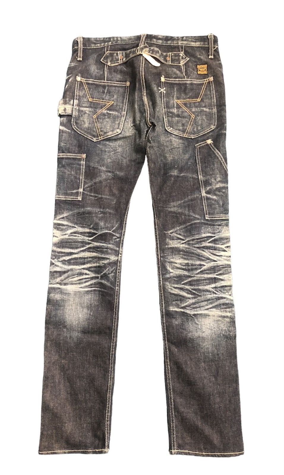 Beauty Beast Vanson Leather Jeans Size US 33 - 2 Thumbnail