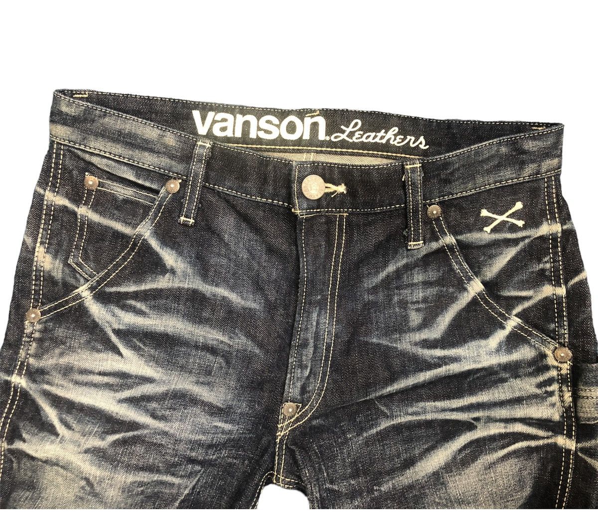 Beauty Beast Vanson Leather Jeans Size US 33 - 10 Thumbnail