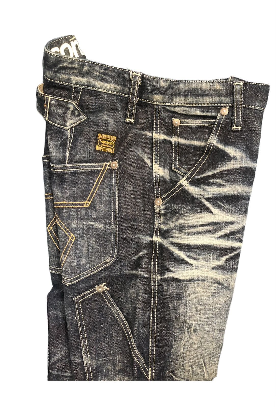 Beauty Beast Vanson Leather Jeans Size US 33 - 9 Thumbnail