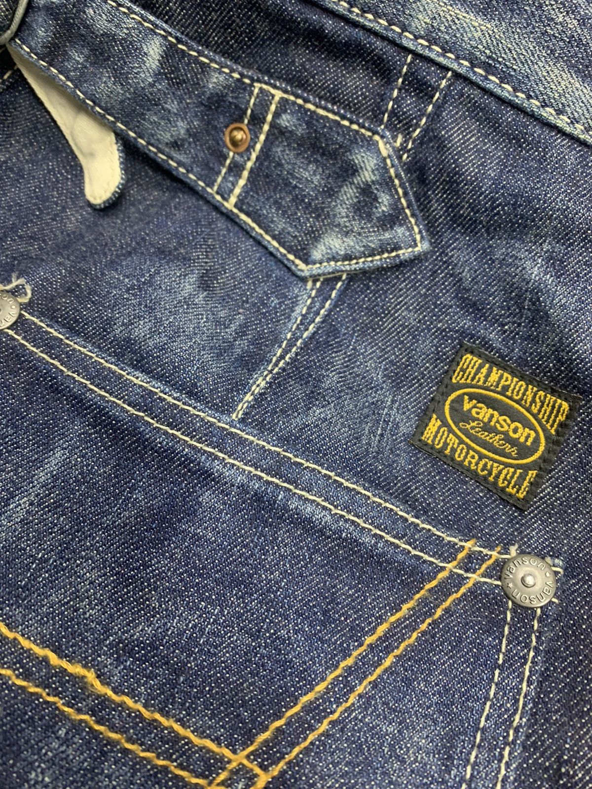 Beauty Beast Vanson Leather Jeans Size US 33 - 14 Thumbnail