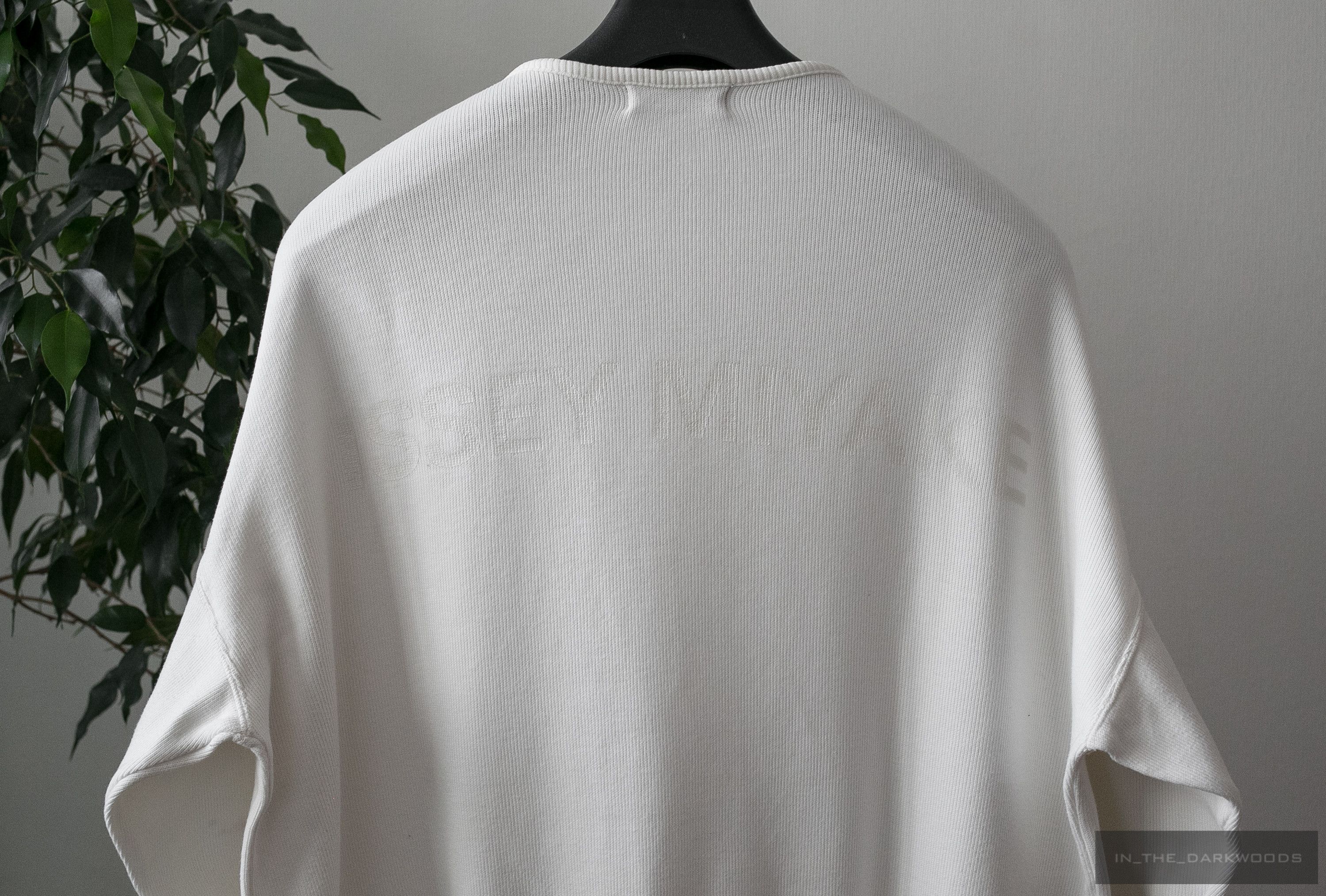 Issey Miyake back logo cotton sweatshirt Size US M / EU 48-50 / 2 - 5 Thumbnail