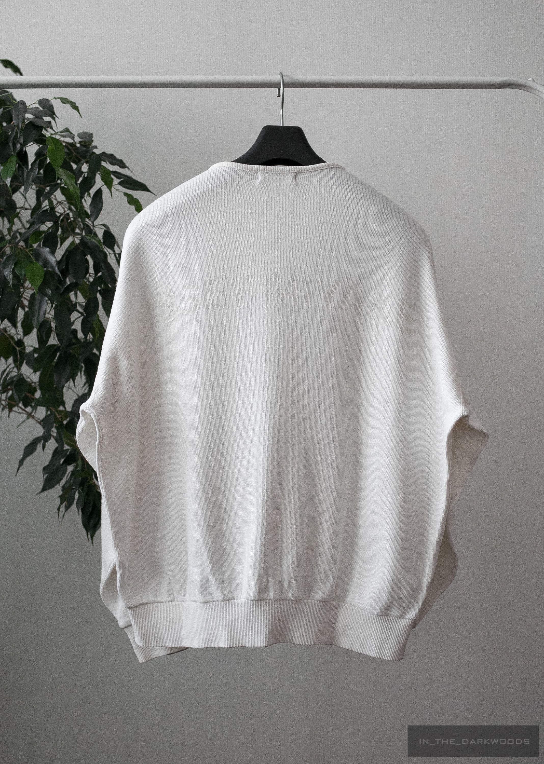 Issey Miyake back logo cotton sweatshirt Size US M / EU 48-50 / 2 - 2 Thumbnail
