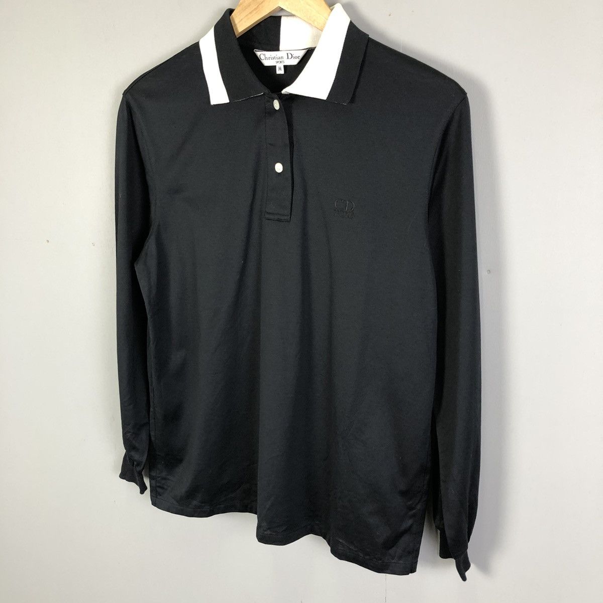 Christian Dior Monsieur Vintage Christian Dior Sports Long Sleeve Tee Size US M / EU 48-50 / 2 - 3 Thumbnail