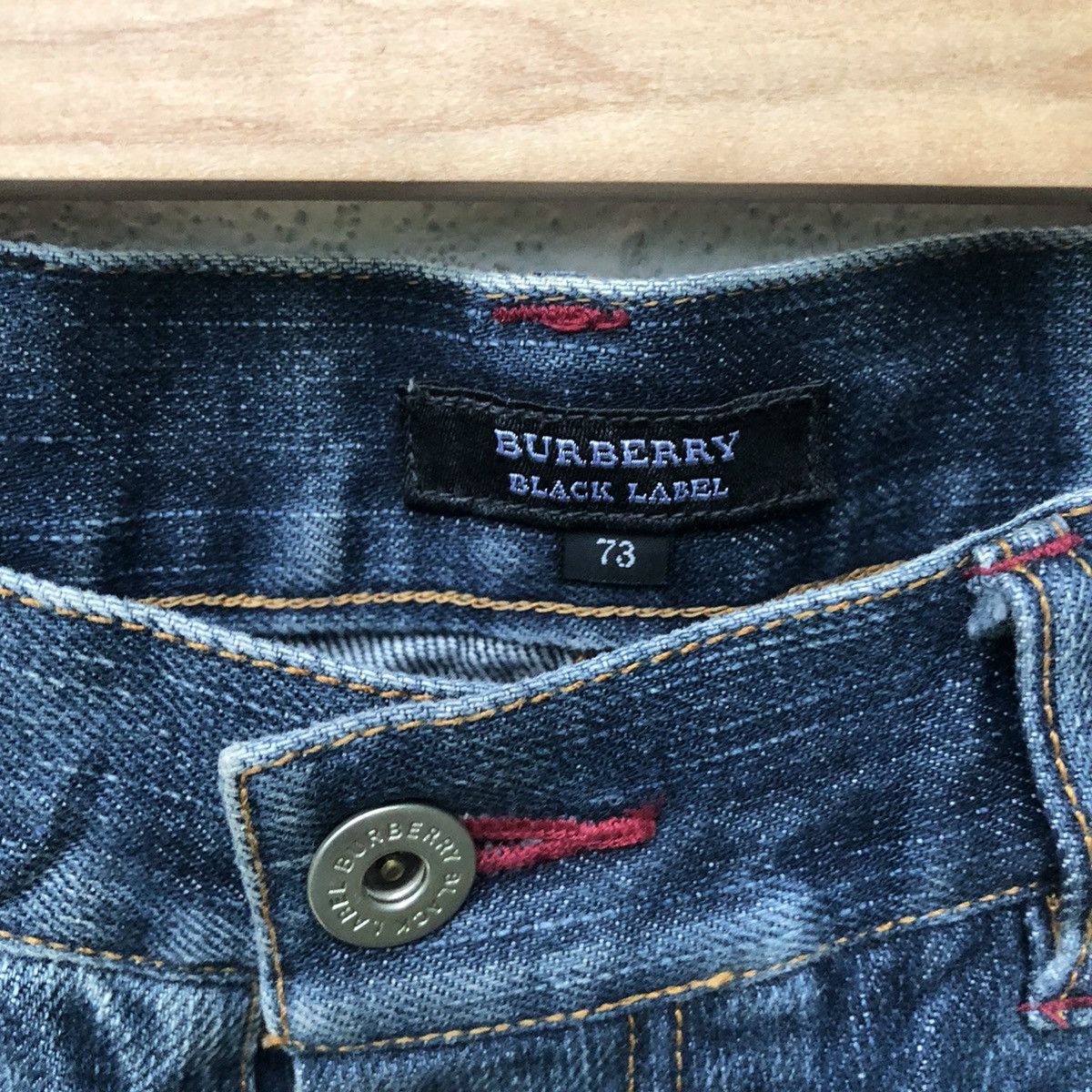 Burberry AUTHENTIC BURBERRY BLACK LABEL DISTRESSED DENIM PANTS Size US 32 / EU 48 - 9 Thumbnail