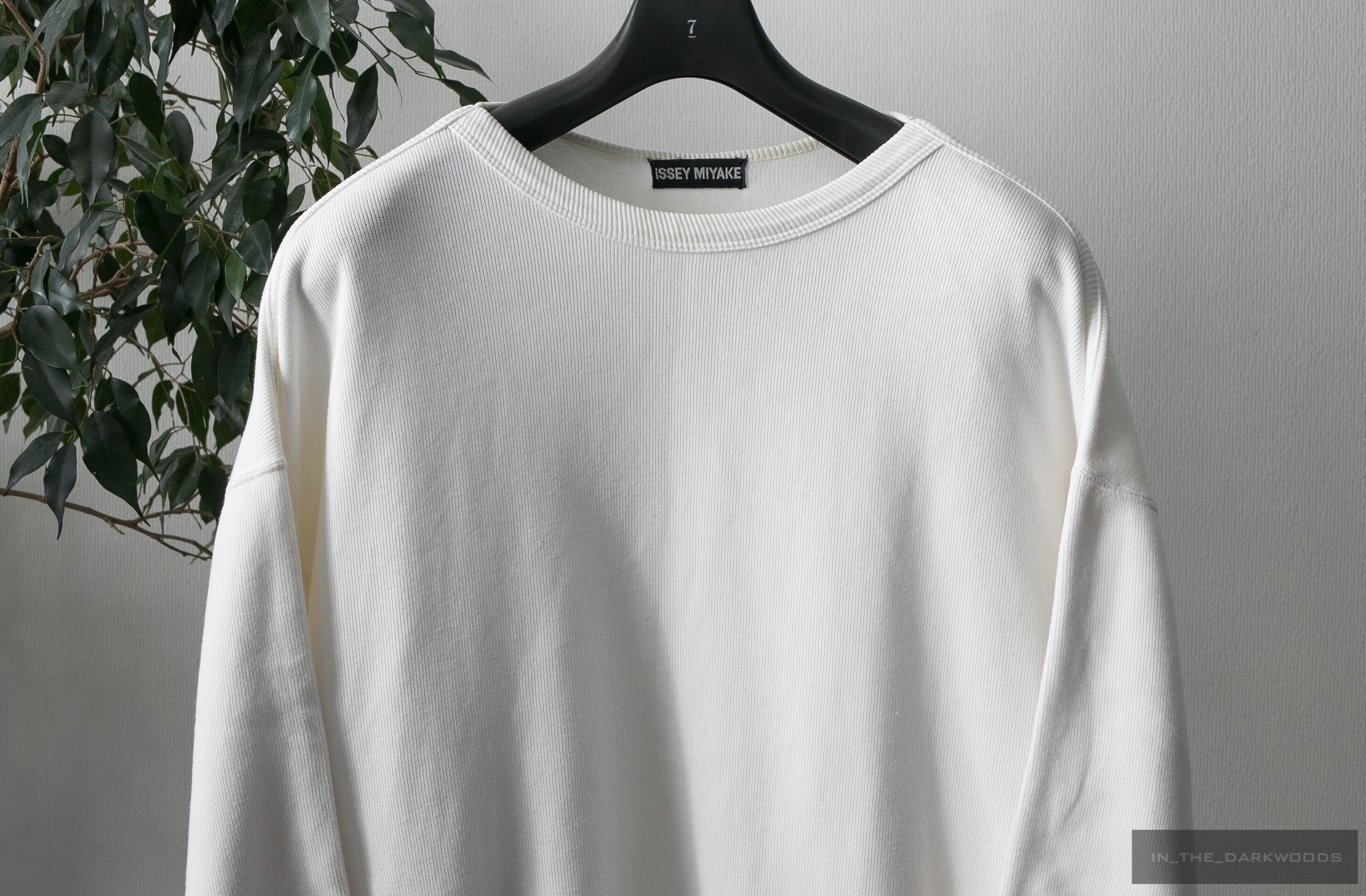 Issey Miyake back logo cotton sweatshirt Size US M / EU 48-50 / 2 - 3 Thumbnail