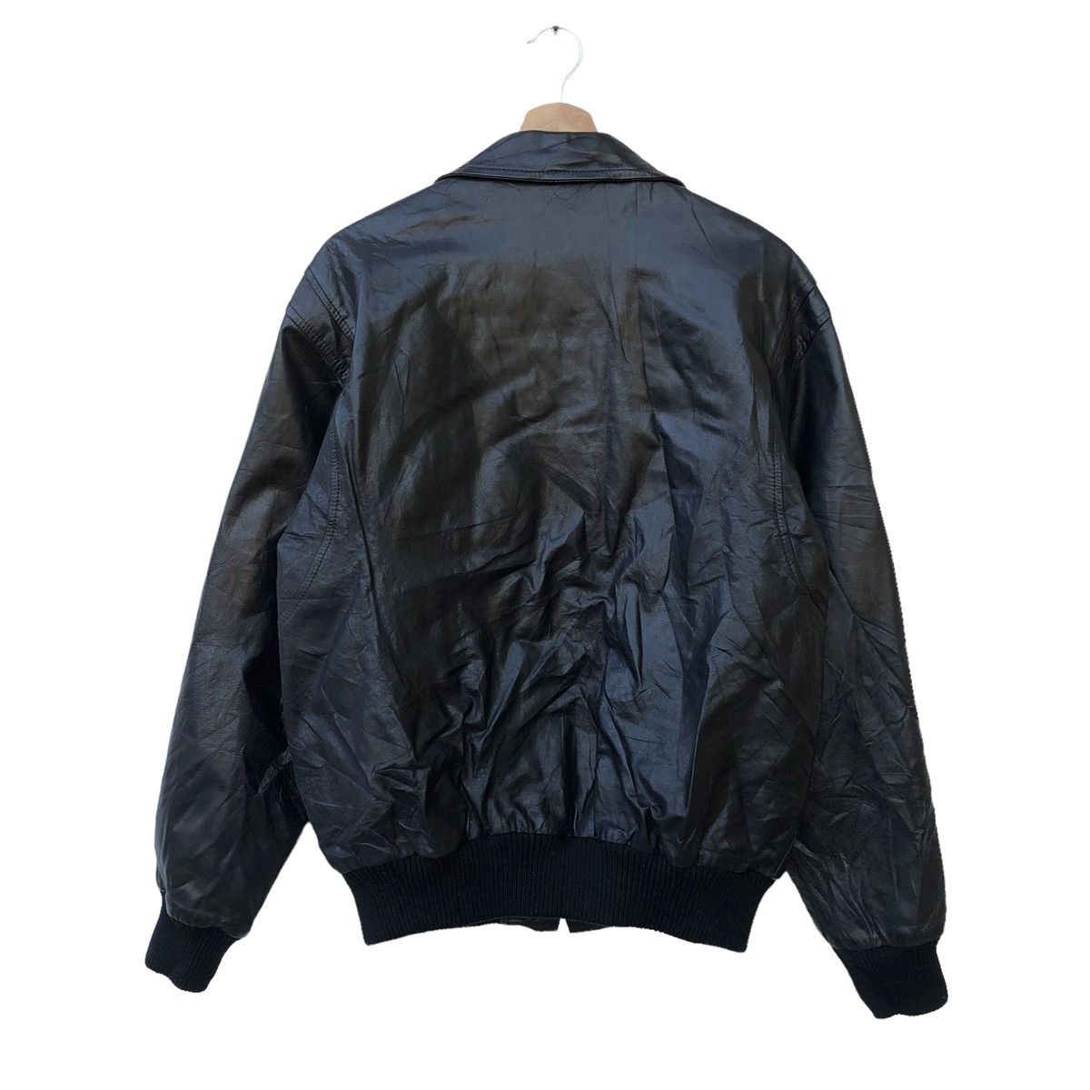 Japanese Brand Vintage El Planet Cowhide Leather Jacket Size US M / EU 48-50 / 2 - 2 Thumbnail
