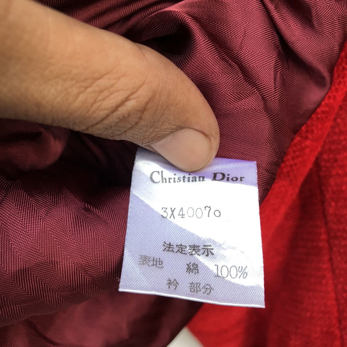Christian Dior Monsieur 📣CHRISTIAN DIOR CROPED JACKET Size M / US 6-8 / IT 42-44 - 8 Thumbnail