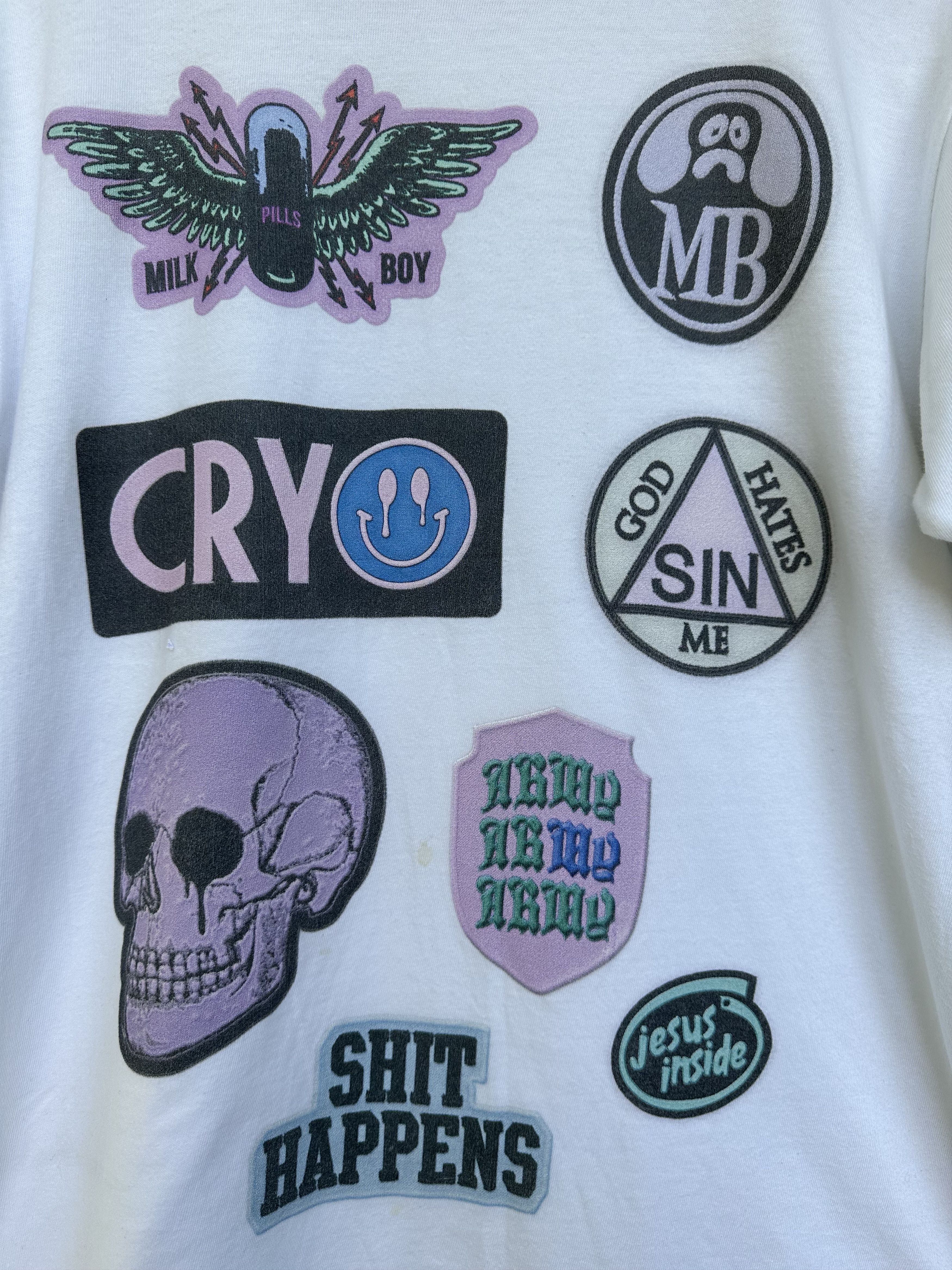 Japanese Brand Vintage Japannese Brand MilkBoy Parody Iconic Branded Size US L / EU 52-54 / 3 - 3 Thumbnail