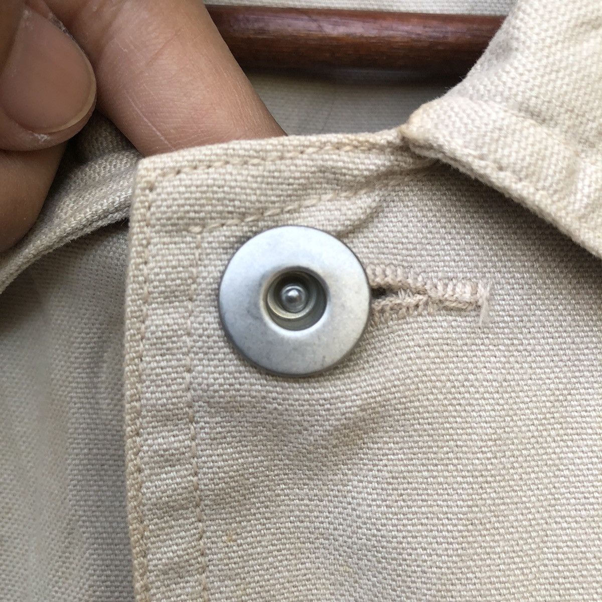 Japanese Brand Vintage Donut Button Union Made MRK Worker Jacket Size US L / EU 52-54 / 3 - 3 Thumbnail