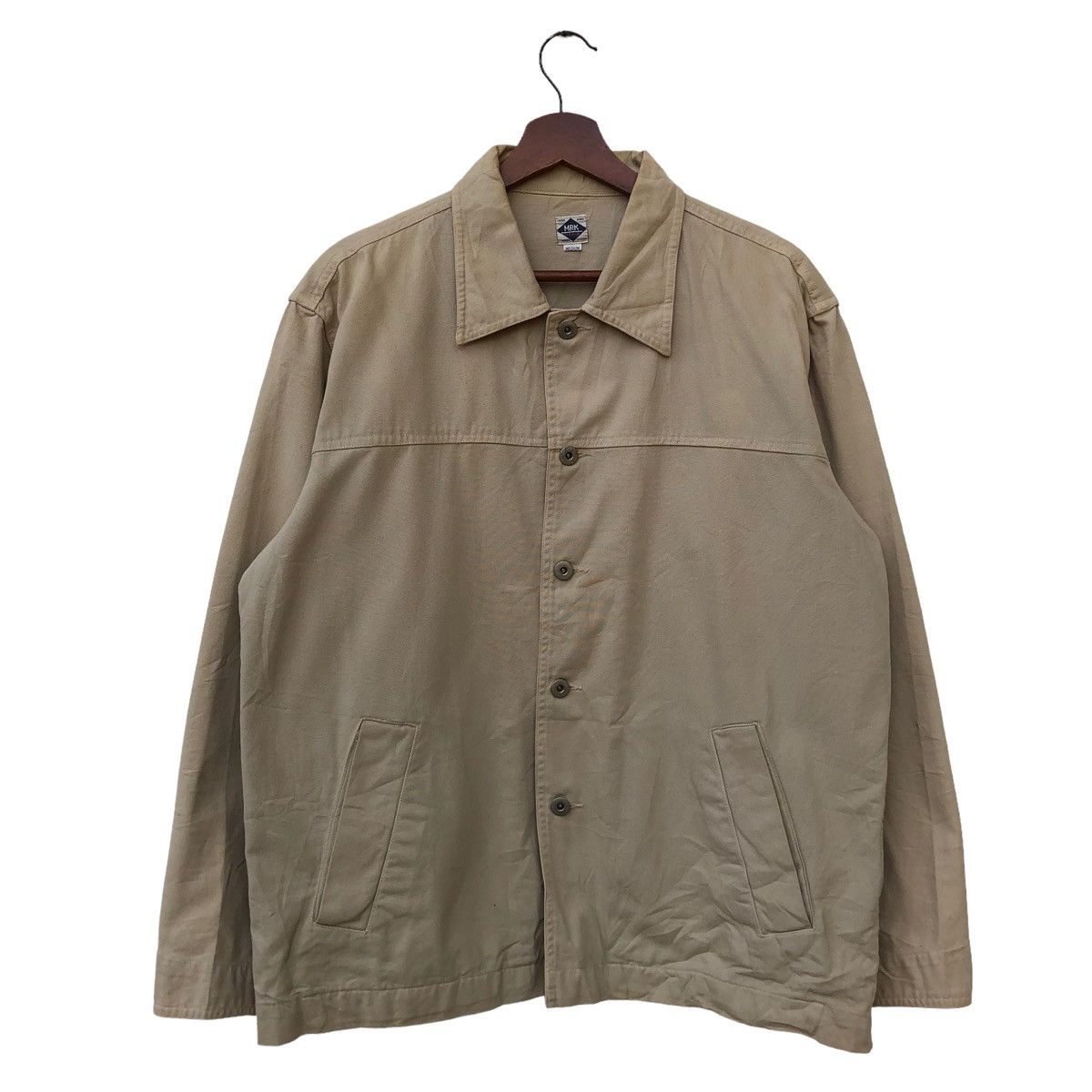 Japanese Brand Vintage Donut Button Union Made MRK Worker Jacket Size US L / EU 52-54 / 3 - 1 Thumbnail