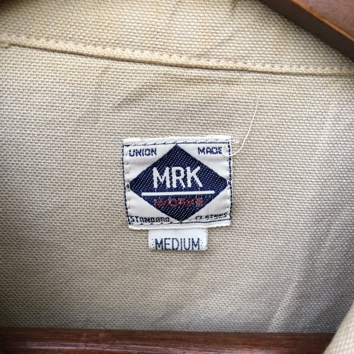 Japanese Brand Vintage Donut Button Union Made MRK Worker Jacket Size US L / EU 52-54 / 3 - 4 Thumbnail