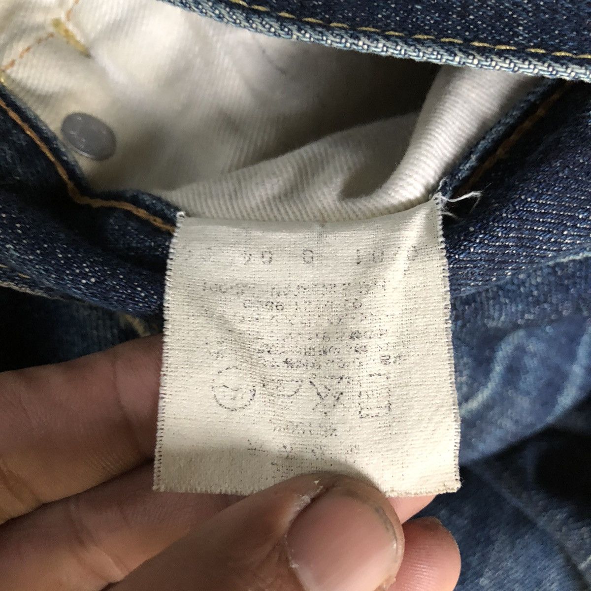Levi's 🔥VINTAGE LEVIS BIG E JEANS Size US 33 - 11 Thumbnail