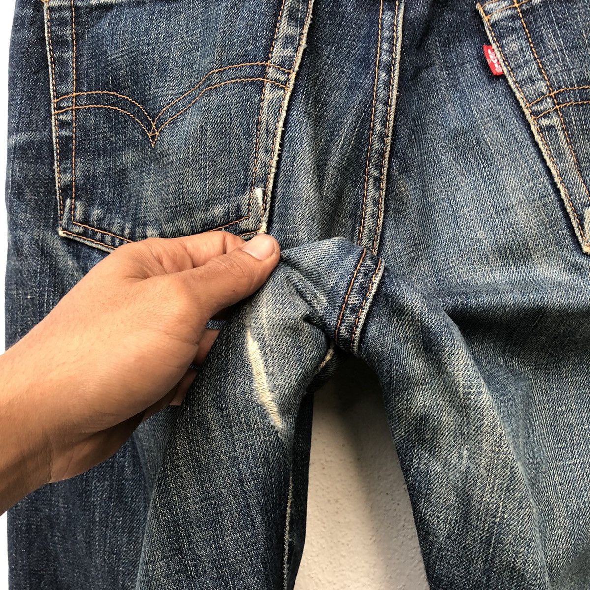 Levi's 🔥VINTAGE LEVIS BIG E JEANS Size US 33 - 7 Thumbnail