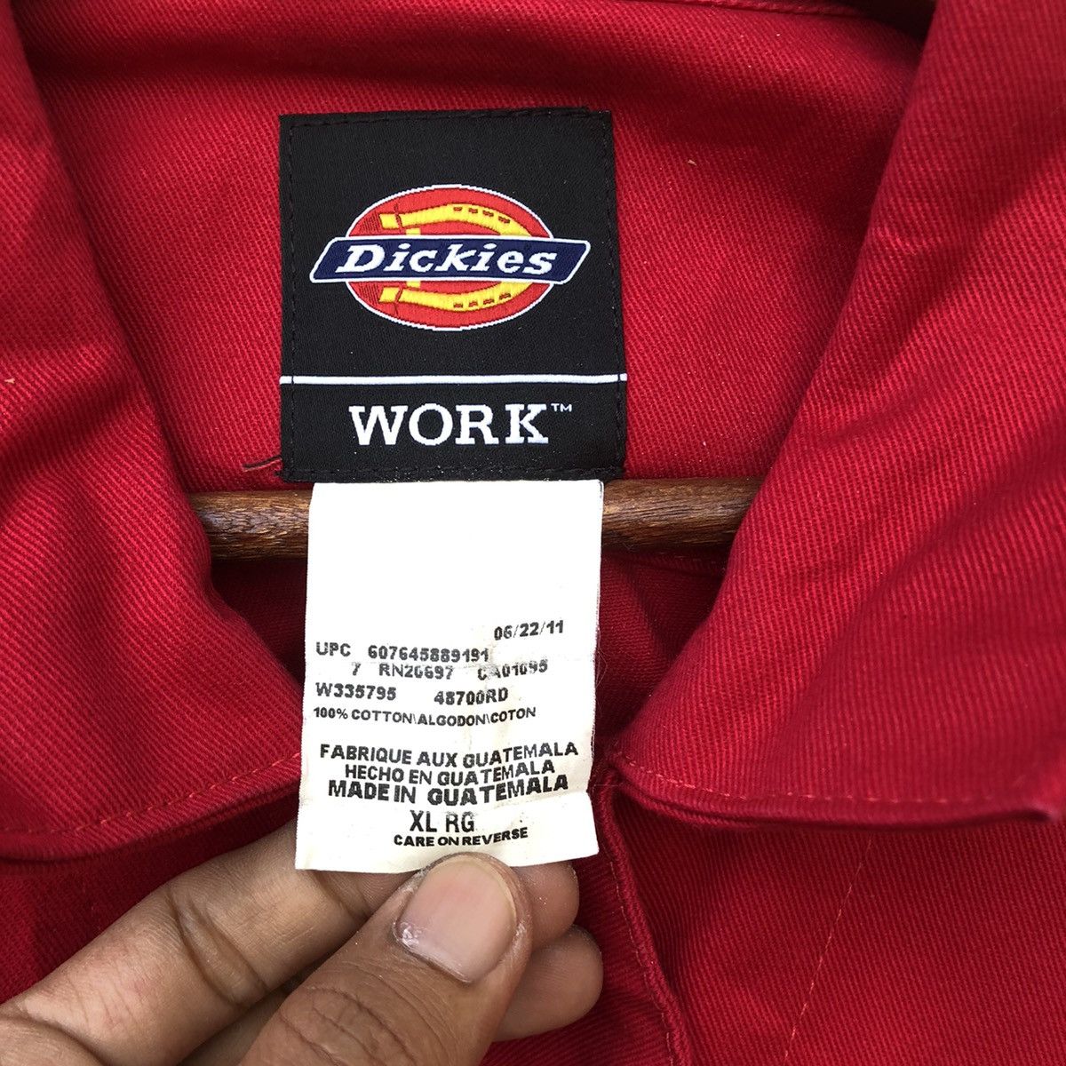 Dickies Dickies Oversized Overall Jacket Size US 37 - 6 Thumbnail